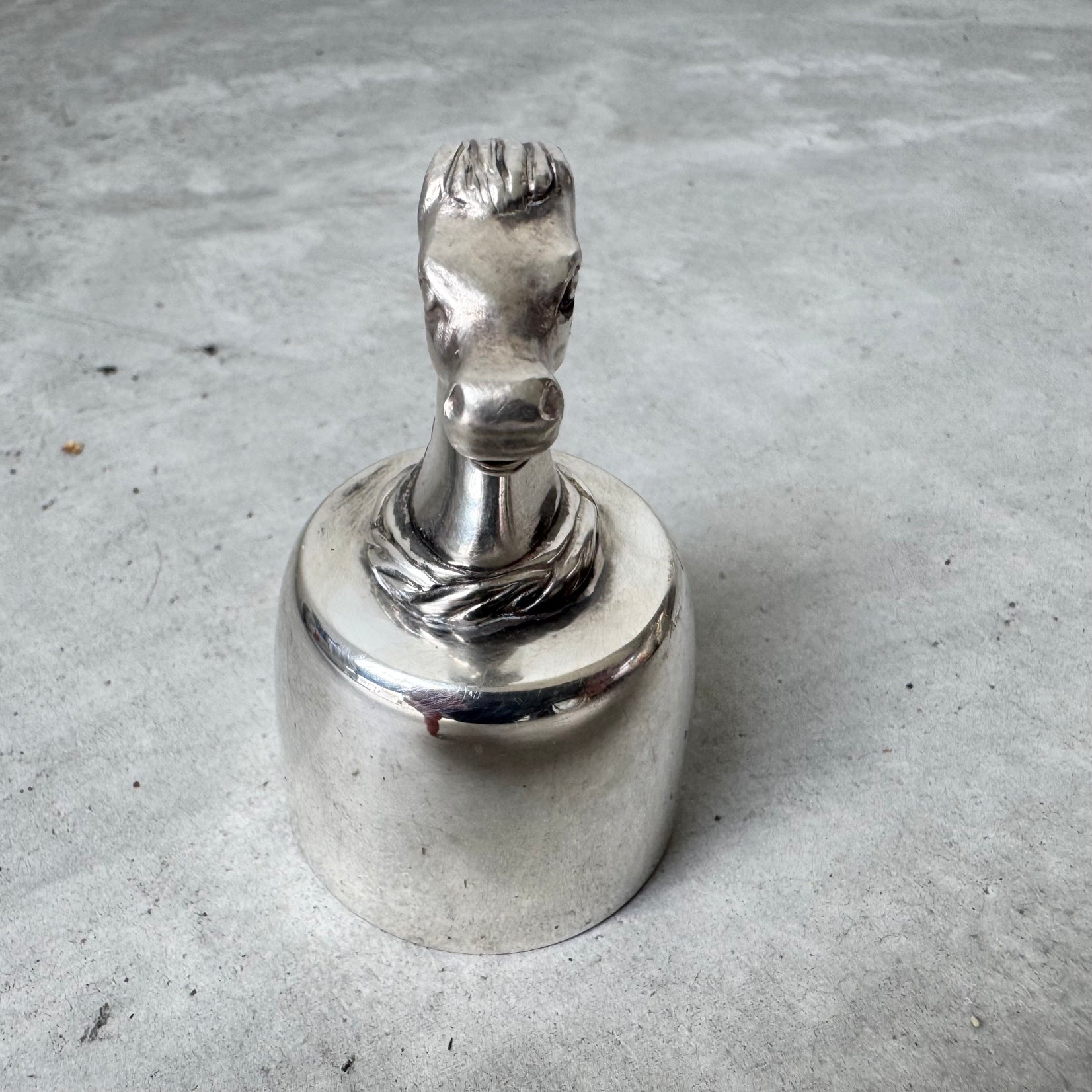 Hermes Equestrian Wine Bottle Topper, 1960s France