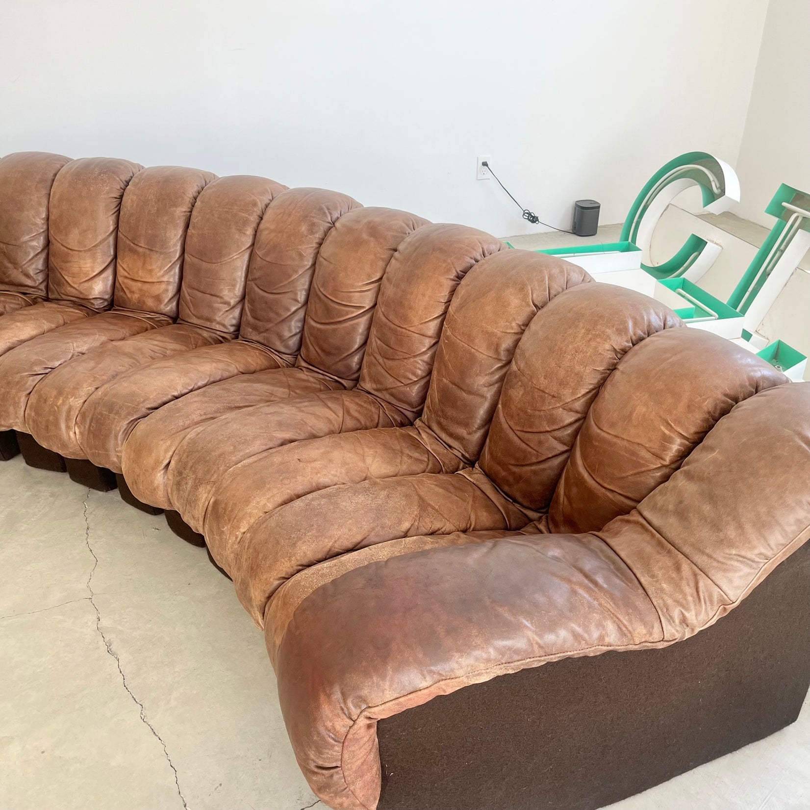 De Sede DS-600 Non-Stop Sofa with 16 Elements