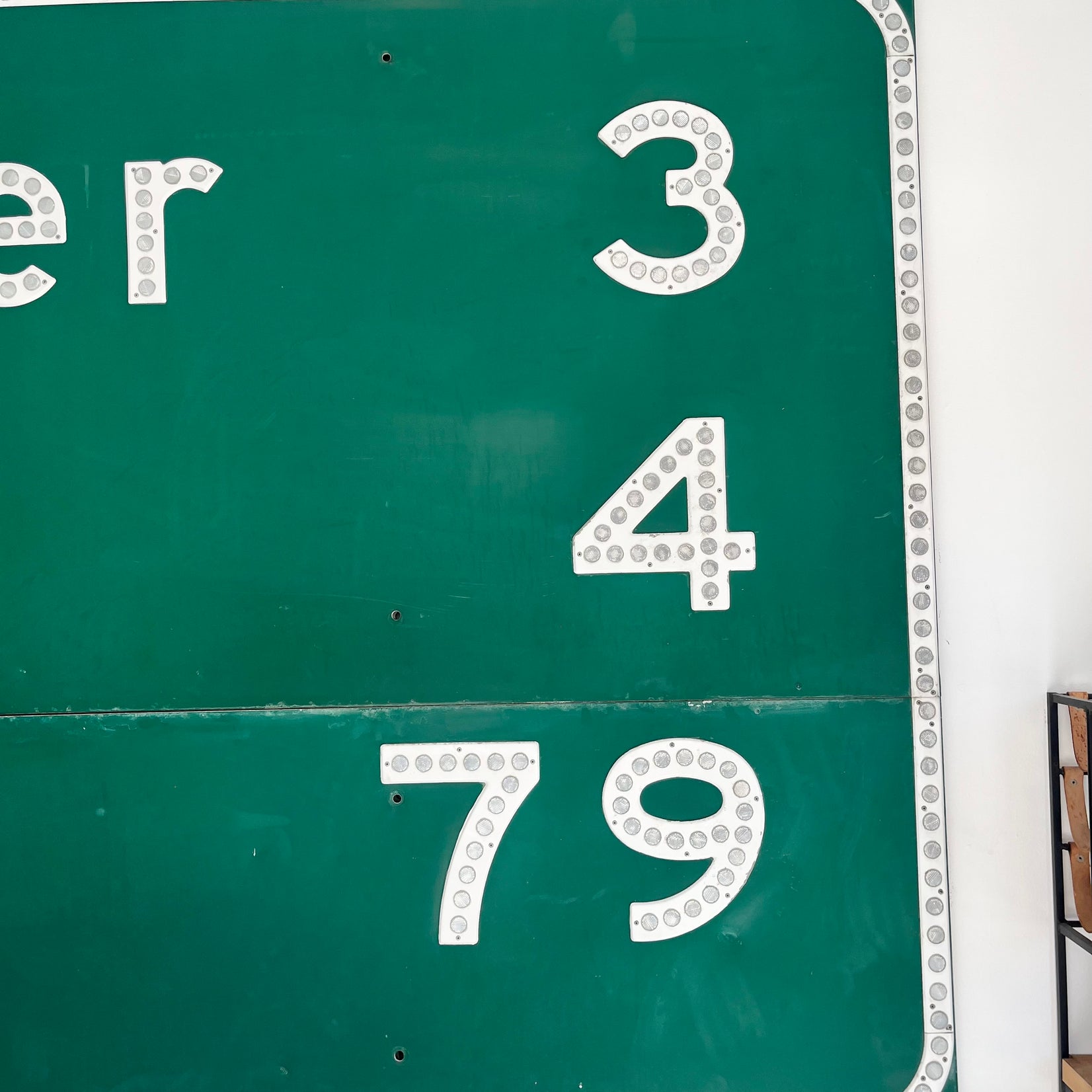 "Int'l Border" Sign