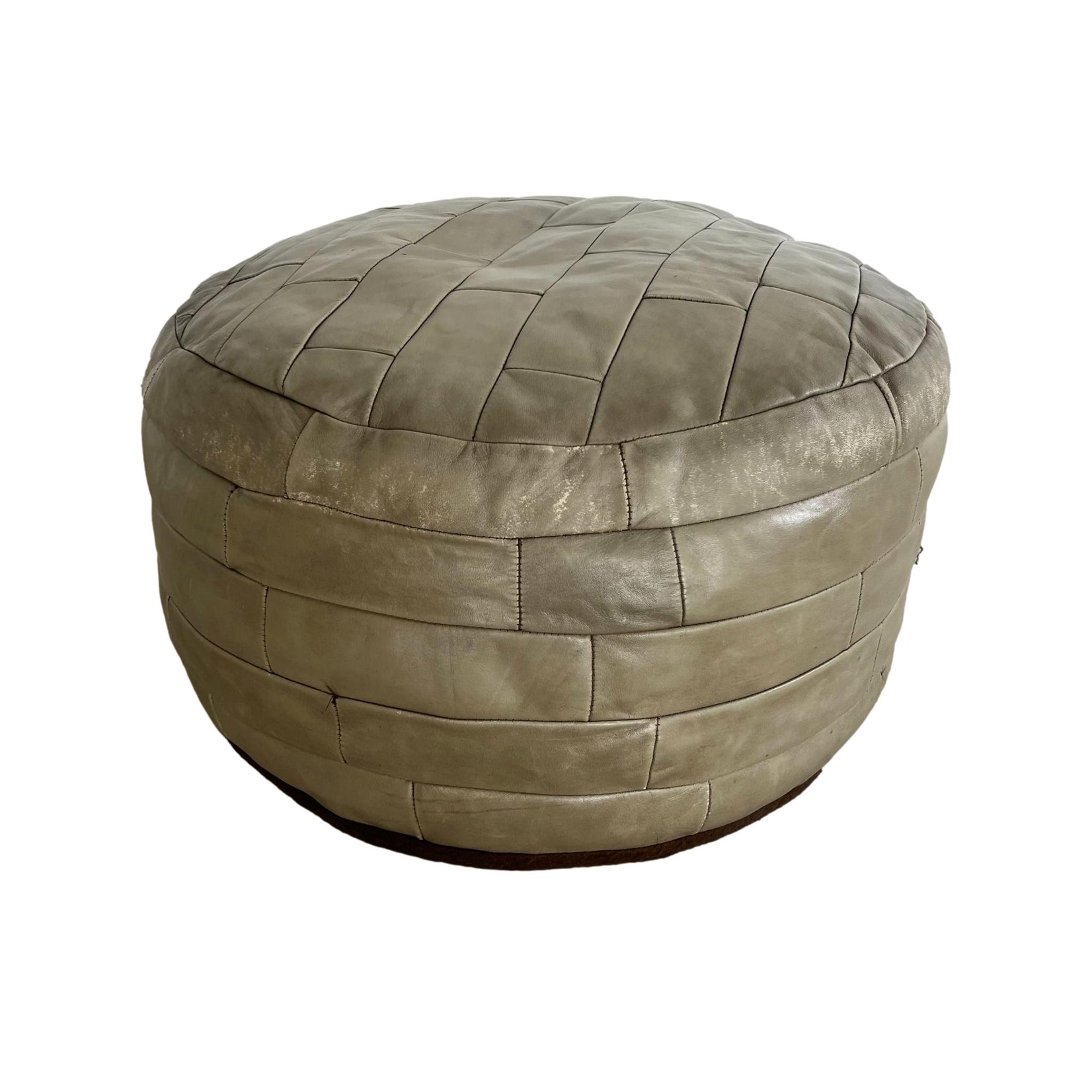 Green Patchwork Ottoman