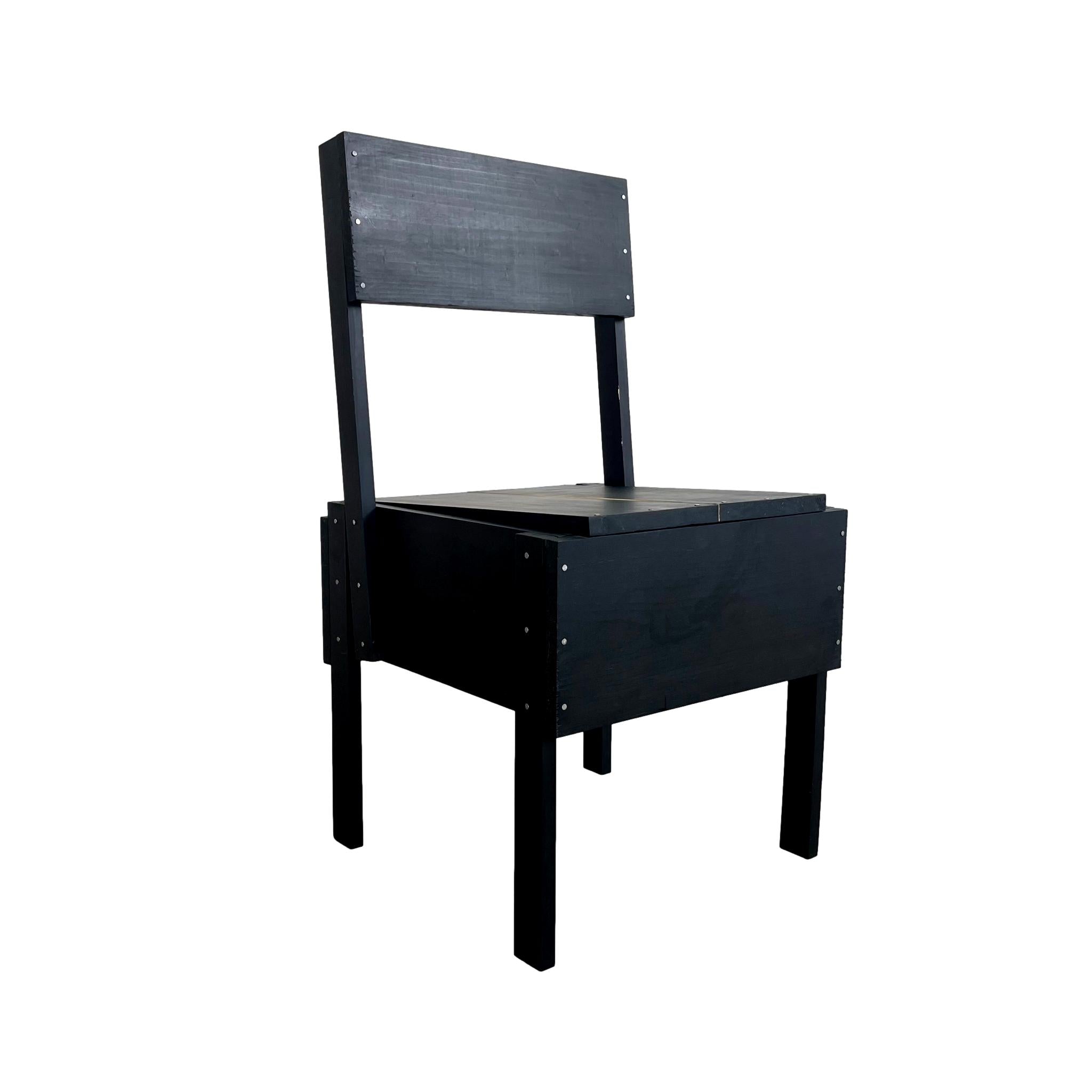 Enzo Mari Wood Chair