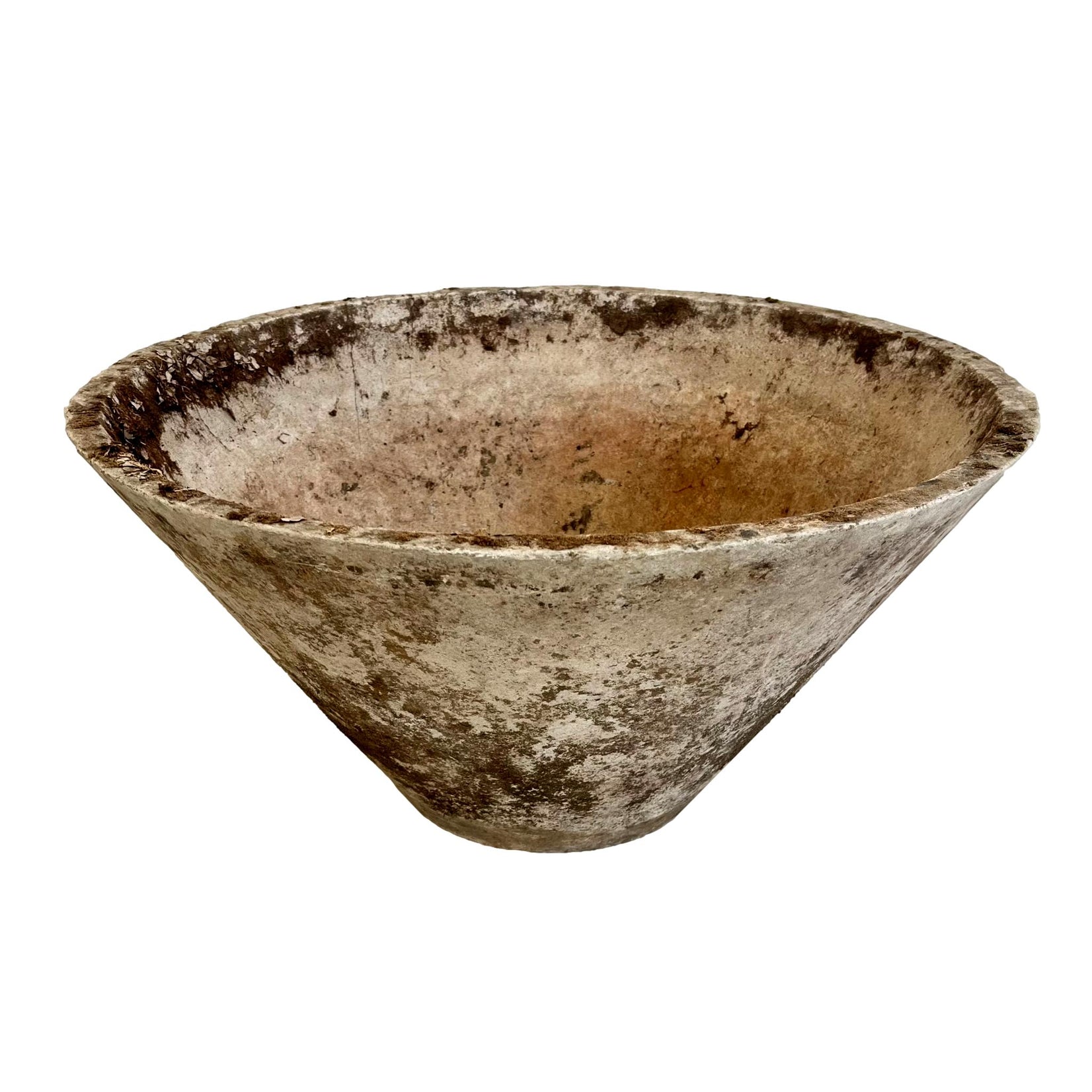 Willy Guhl Concrete Cone Flower Pot, 1960s Switzerland