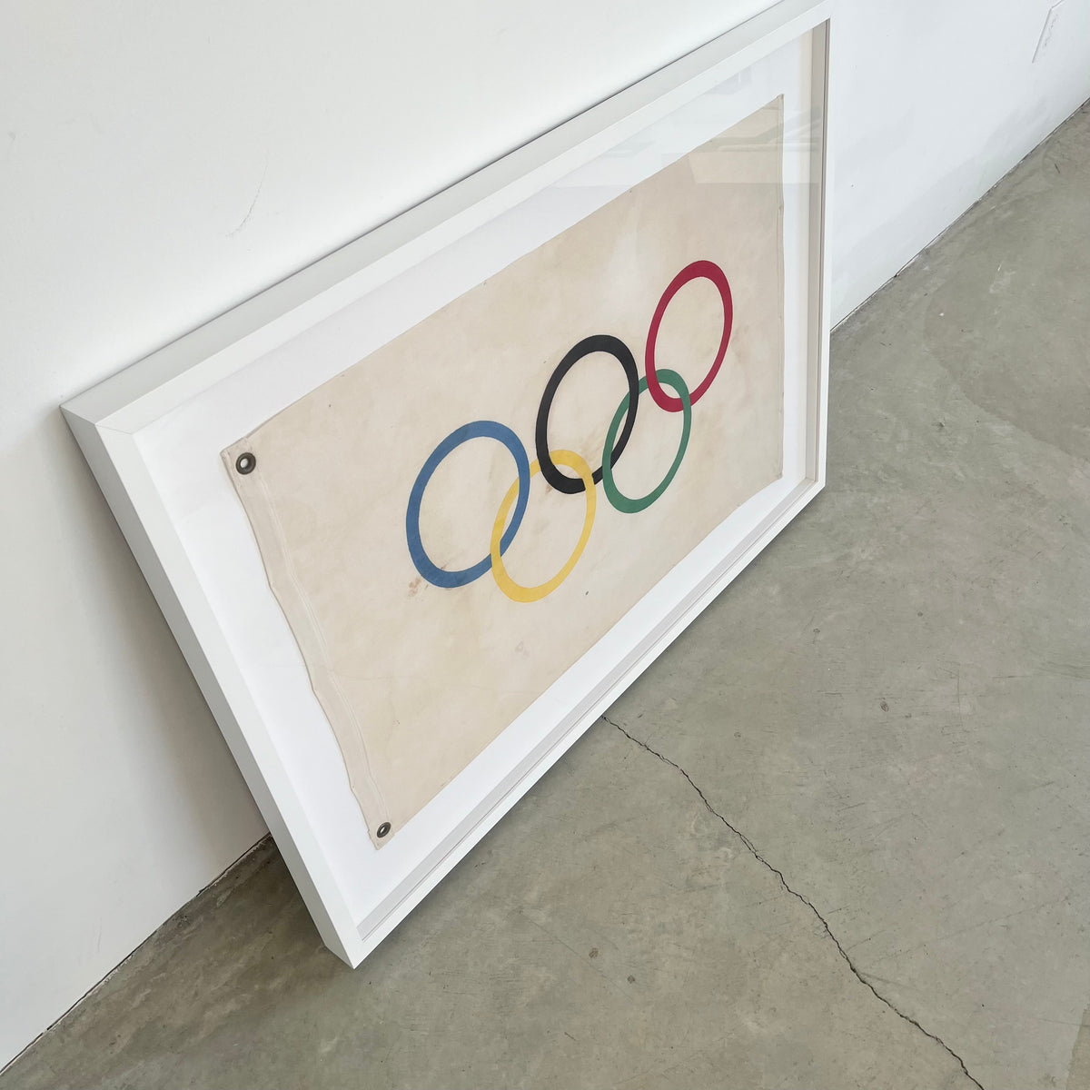 Framed Olympic Flag