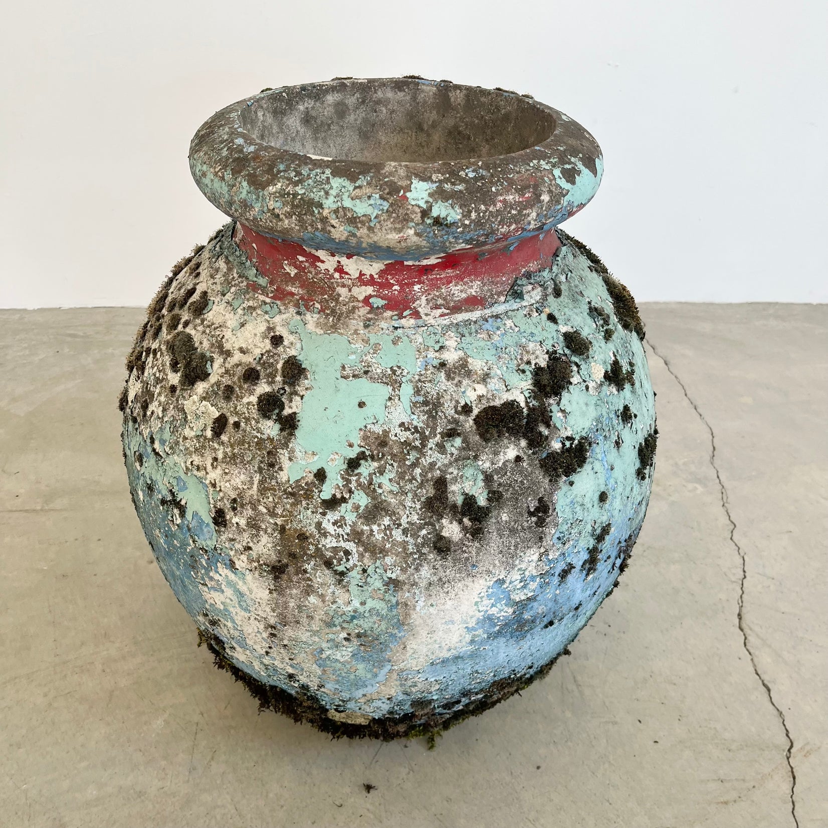 Willy Guhl Olive Jar Planter, 1960s Switzerland