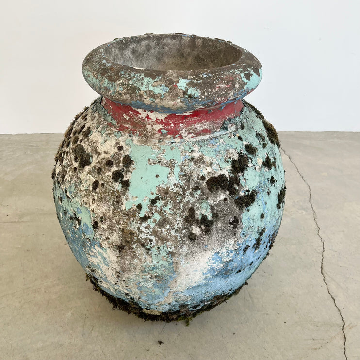 Willy Guhl Olive Jar Planter, 1960s Switzerland