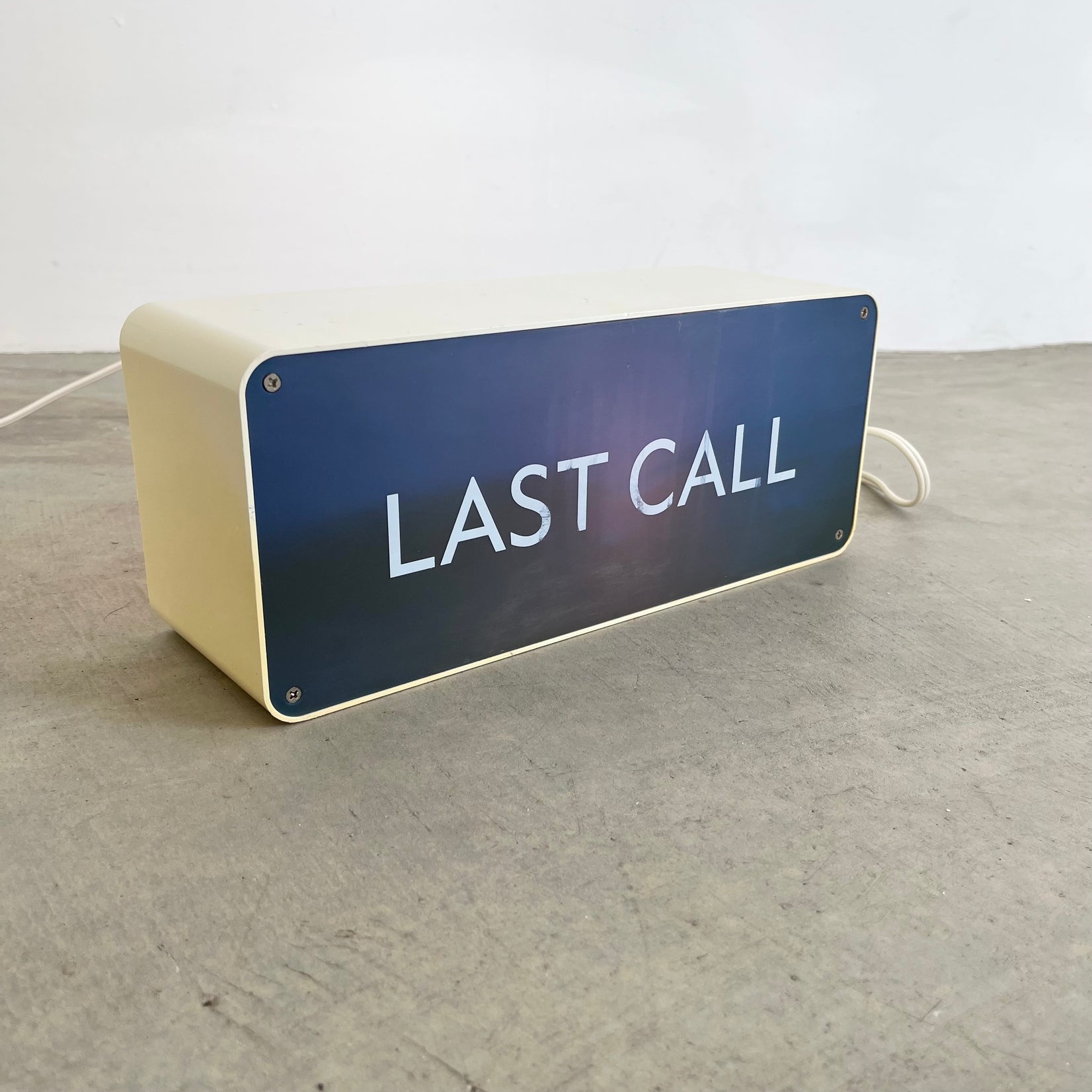 "Happy Hour" and "Last Call" Illuminated Sign