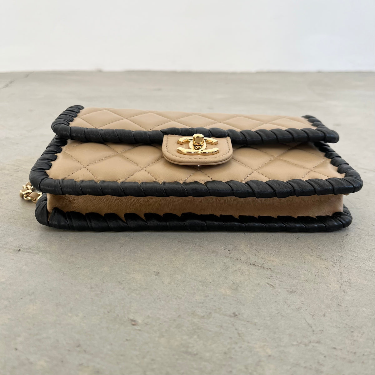 Quilted Lambskin Flap Bag