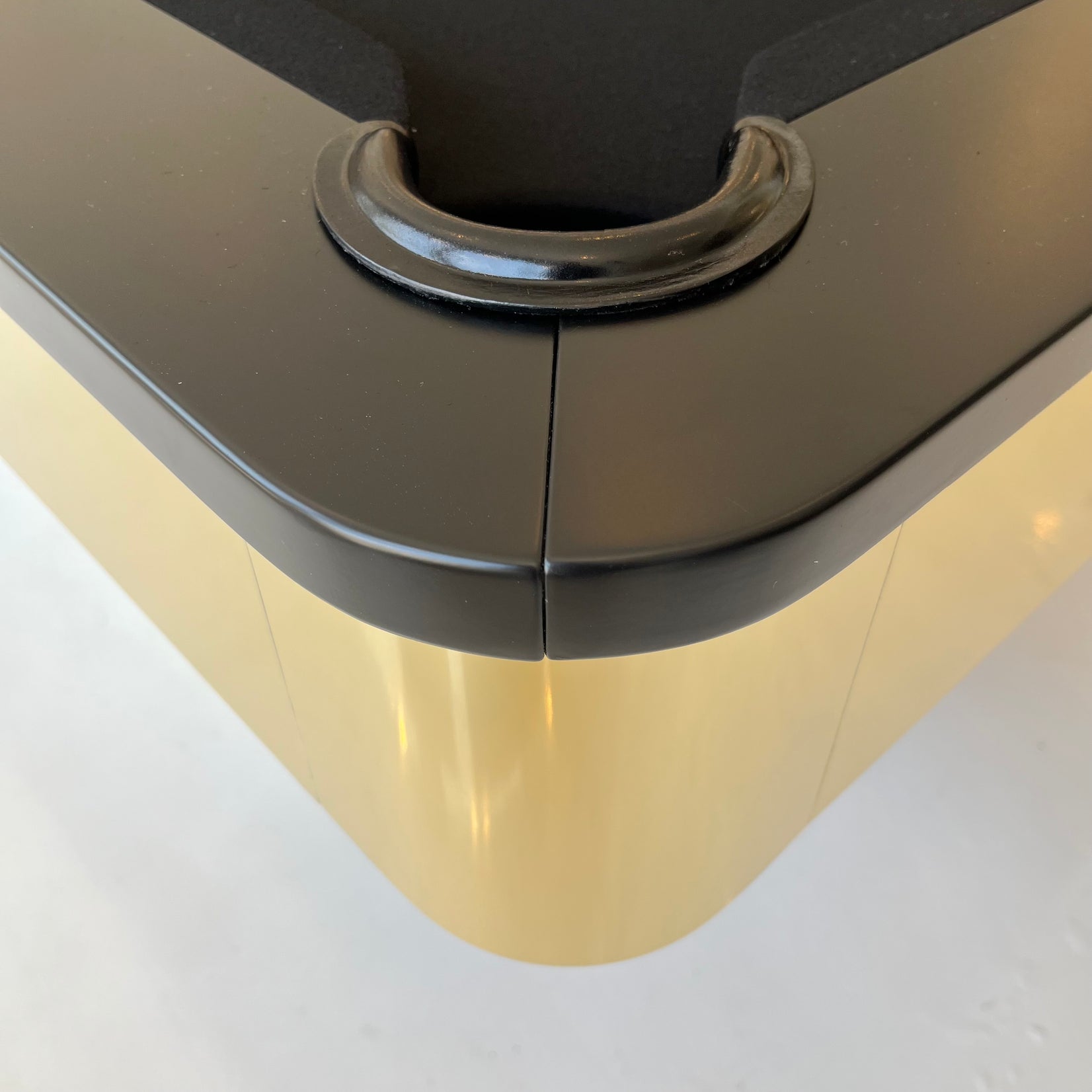 Custom Polished Brass Pool Table