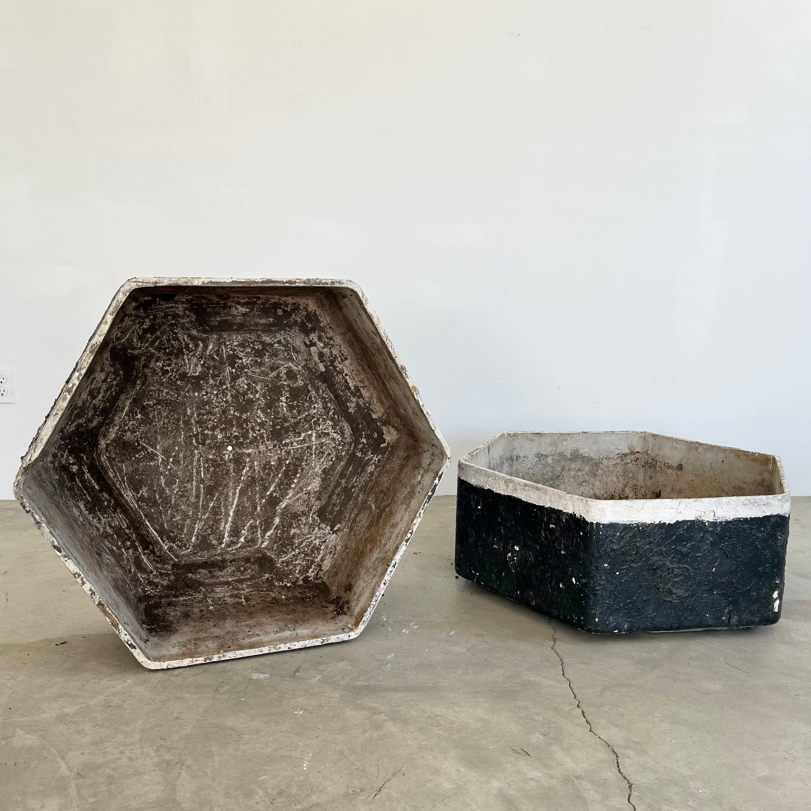 Hexagonal Planters by Willy Guhl, 1960s Switzerland