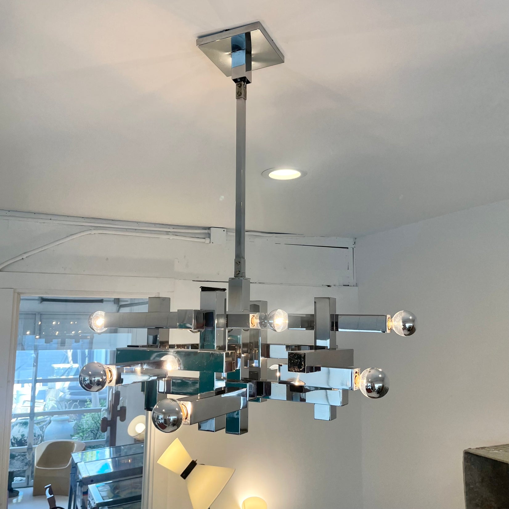 Chrome Chandelier