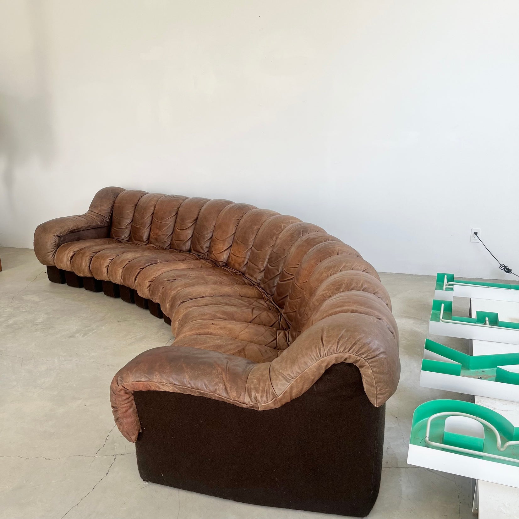 De Sede DS-600 Non-Stop Sofa with 16 Elements