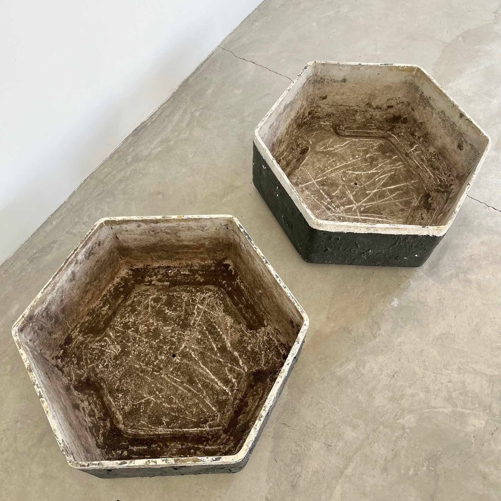 Hexagonal Planters by Willy Guhl, 1960s Switzerland