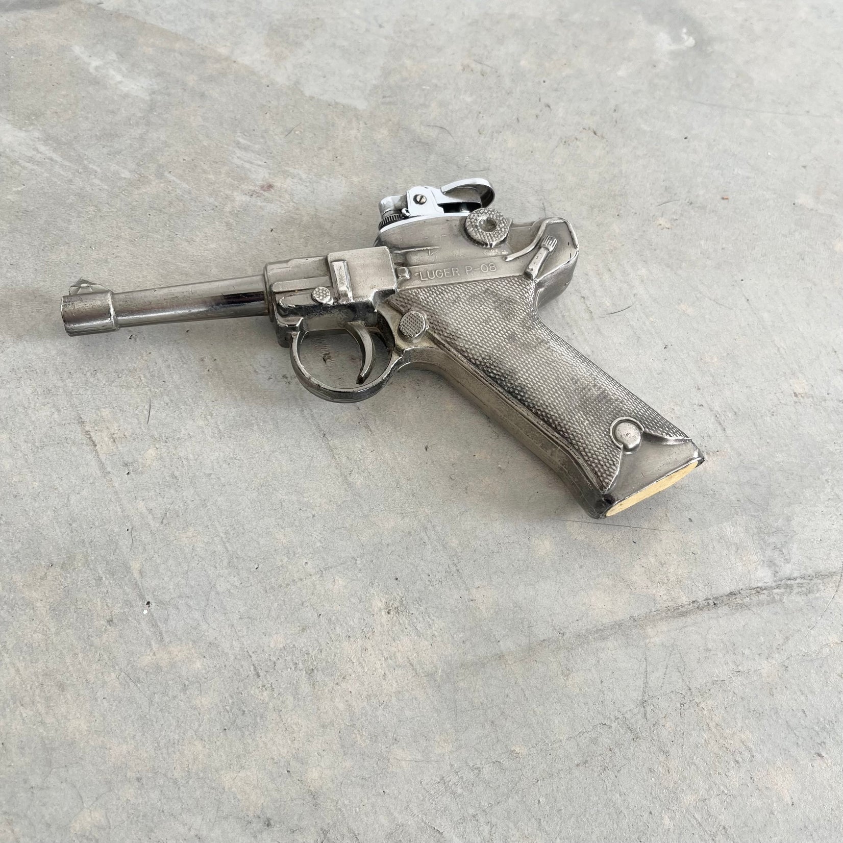 Luger Gun Table Lighter