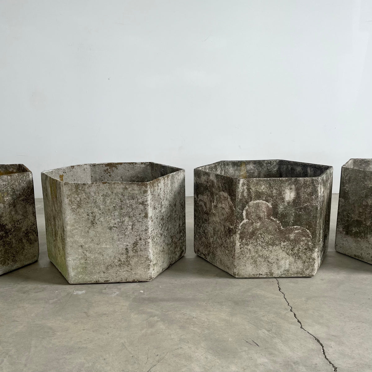 Hexagonal Fibercement Planters