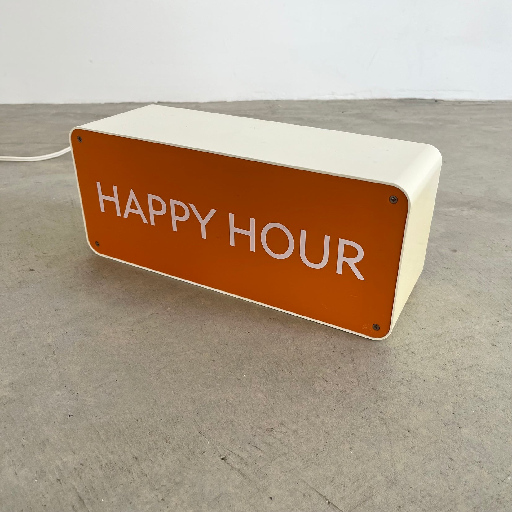 "Happy Hour" and "Last Call" Illuminated Sign