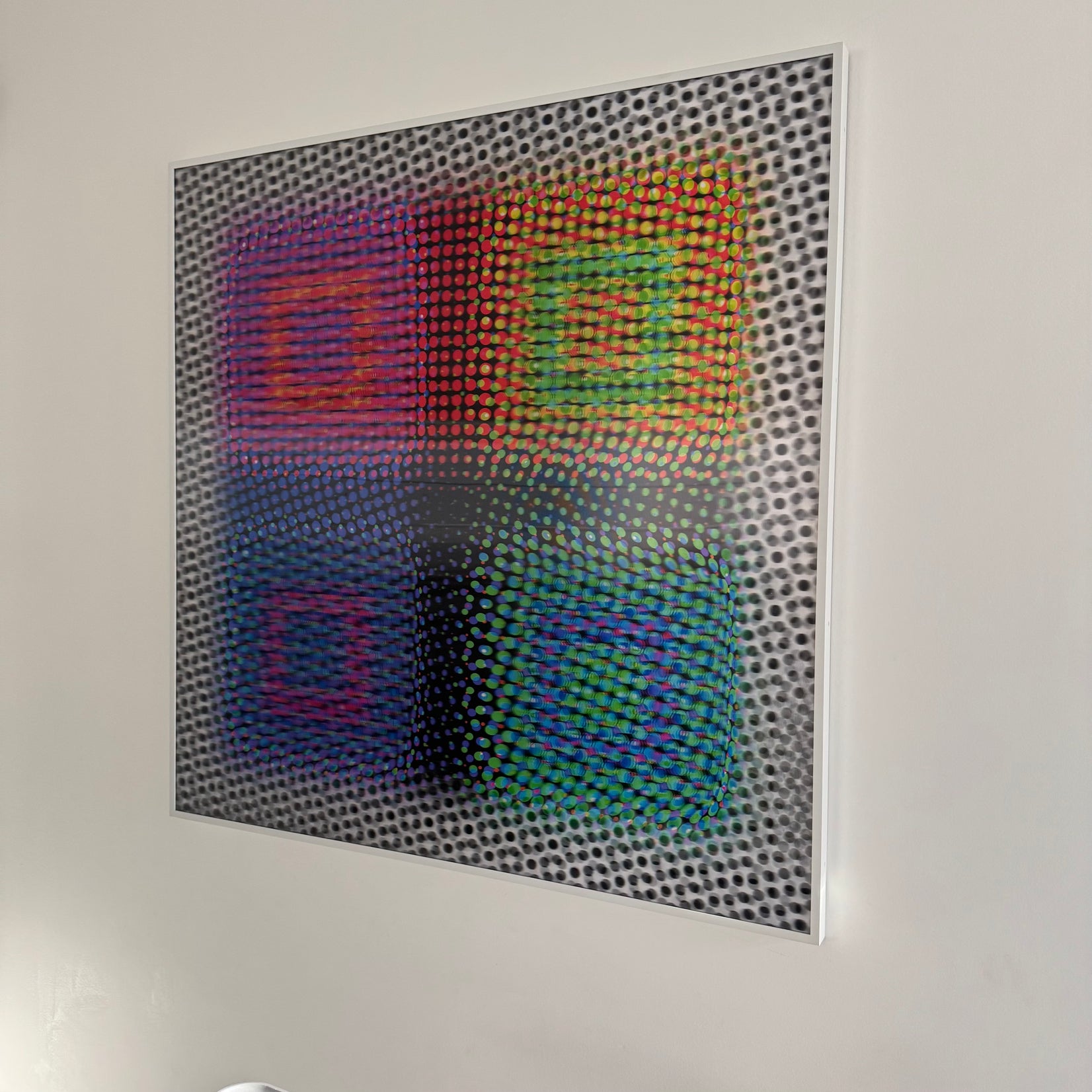 Lenticular 'Four Square' Artwork