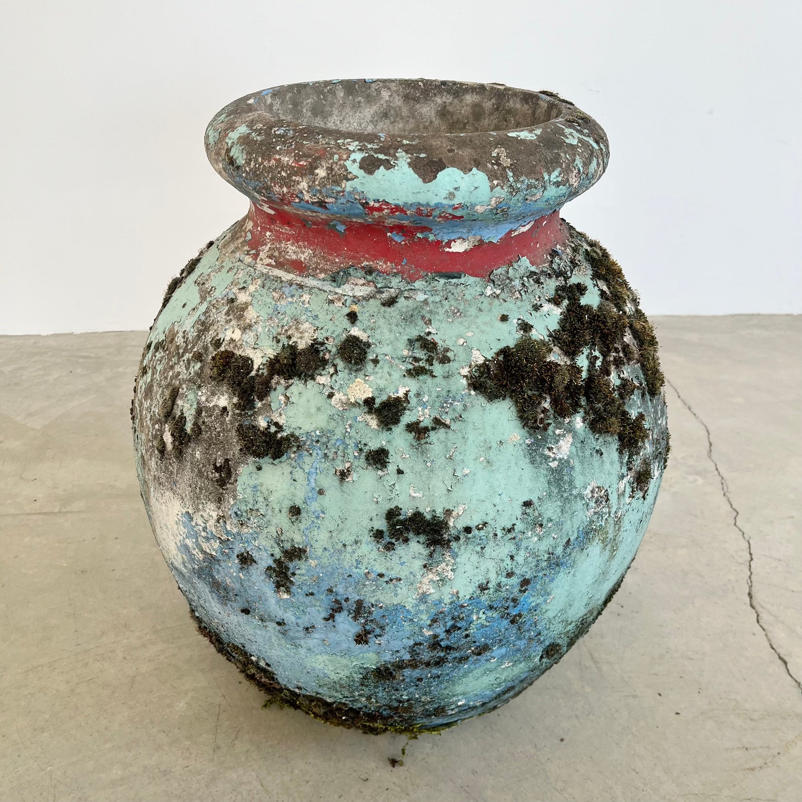 Willy Guhl Olive Jar Planter, 1960s Switzerland