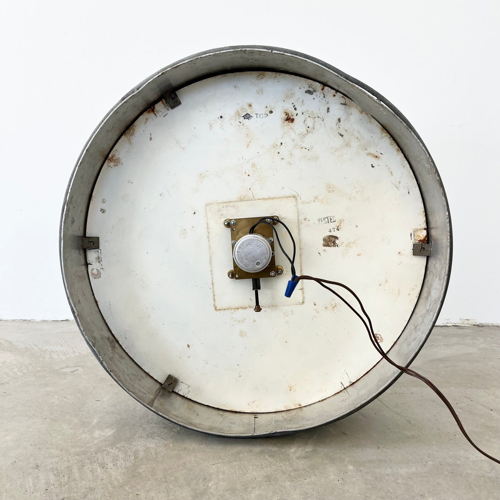 Caged Prison Clock, 1960s USA