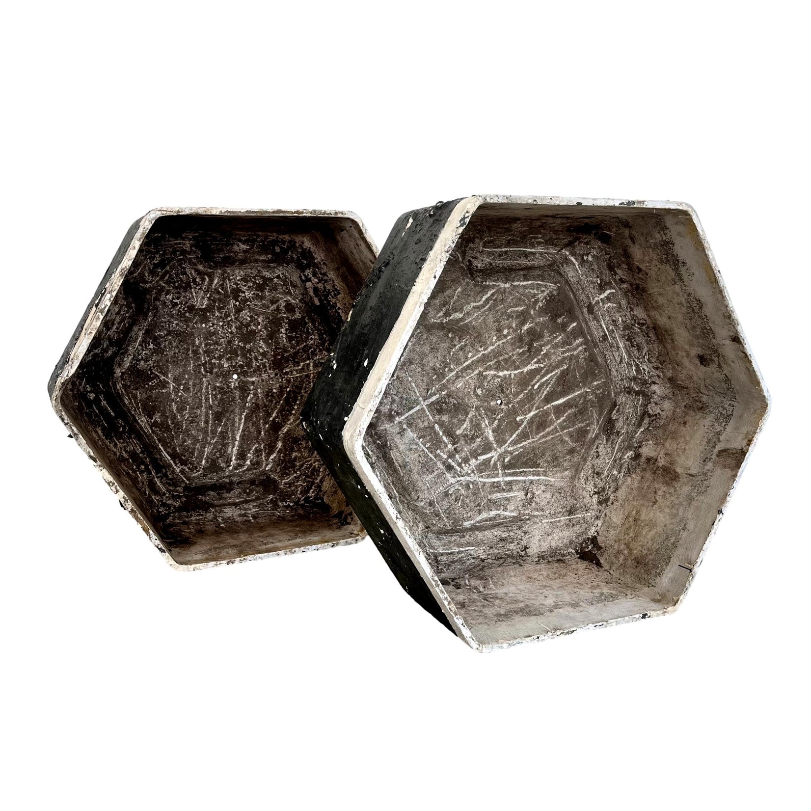 Hexagonal Planters by Willy Guhl, 1960s Switzerland
