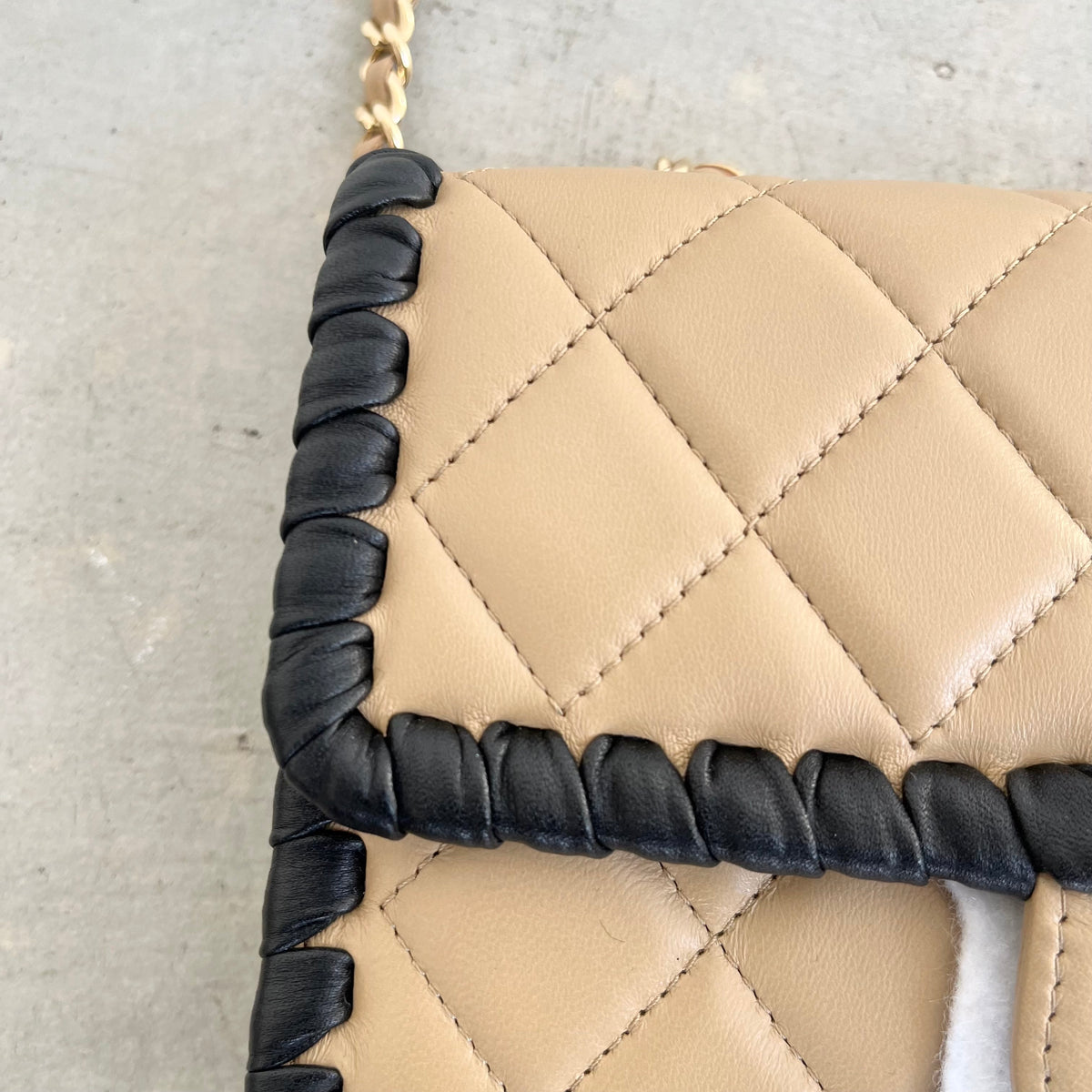 Quilted Lambskin Flap Bag