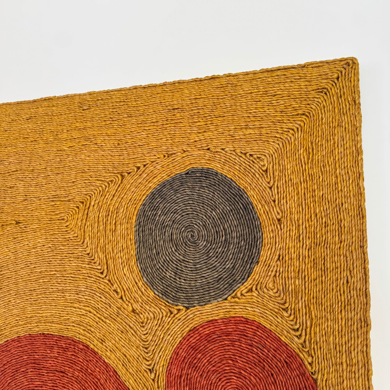 Hand Woven Jute 'Sun' Tapestry