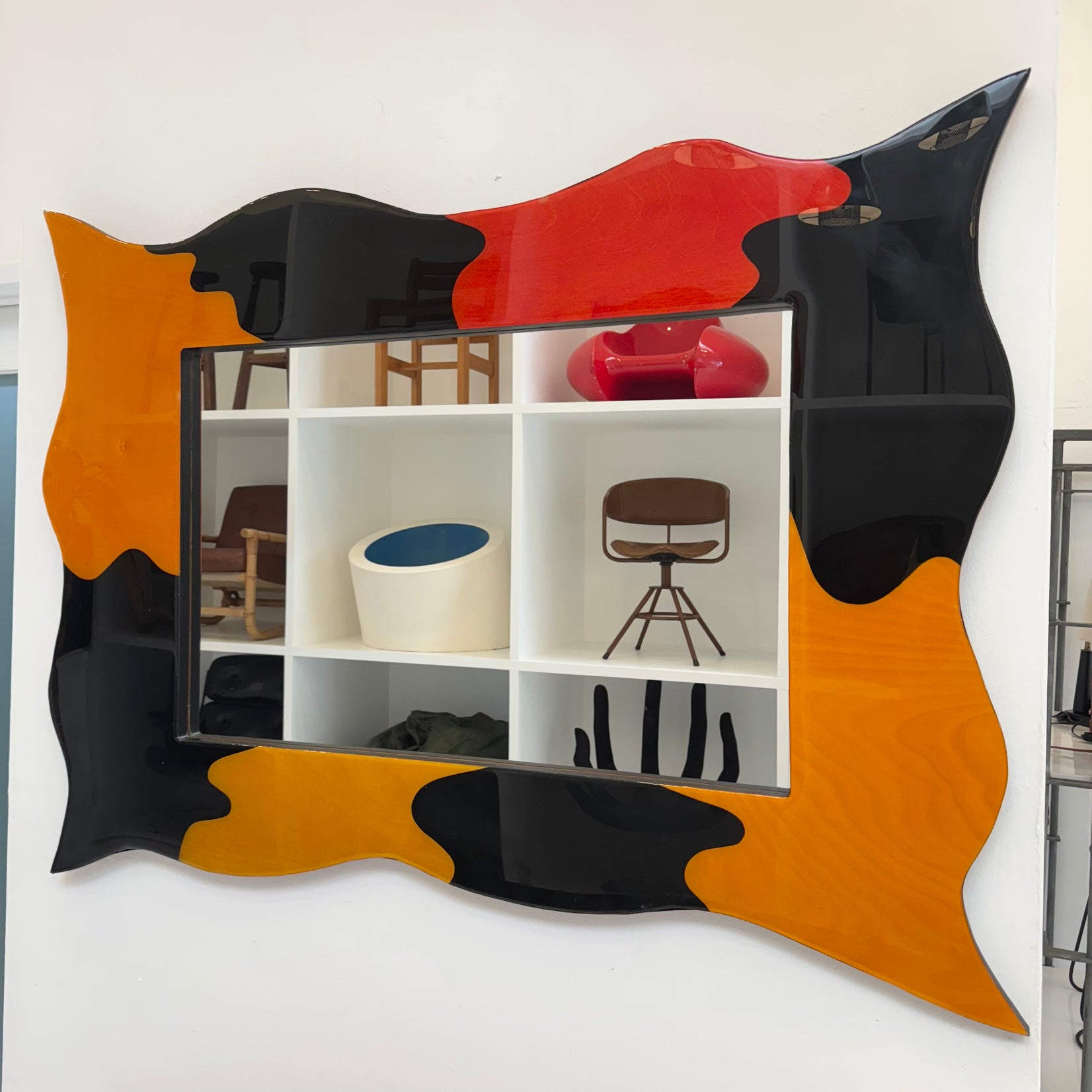 Memphis Style Postmodern Mirror