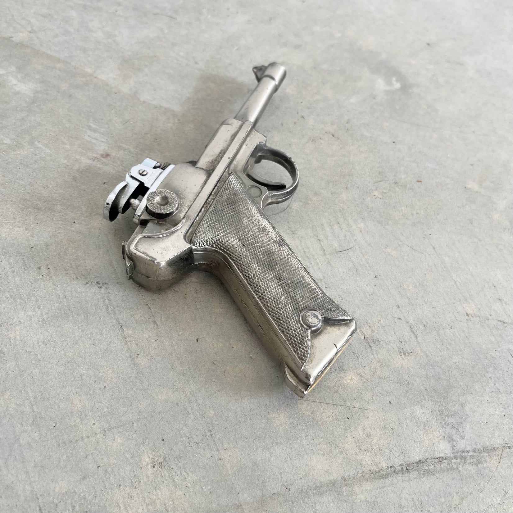 Luger Gun Table Lighter