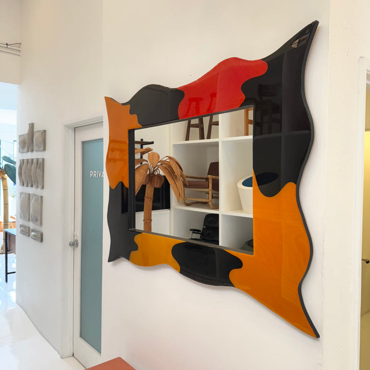 Memphis Style Postmodern Mirror