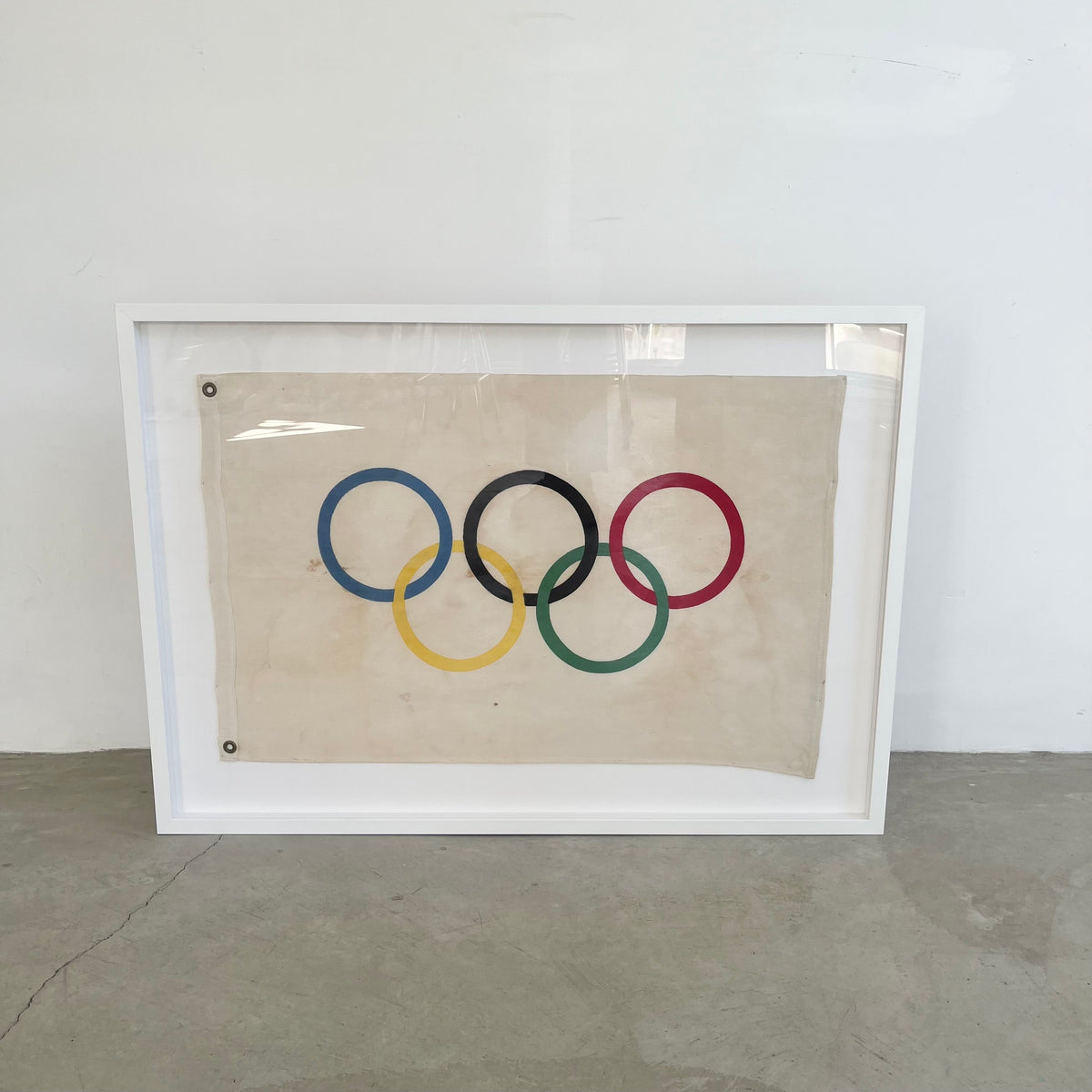 Framed Olympic Flag