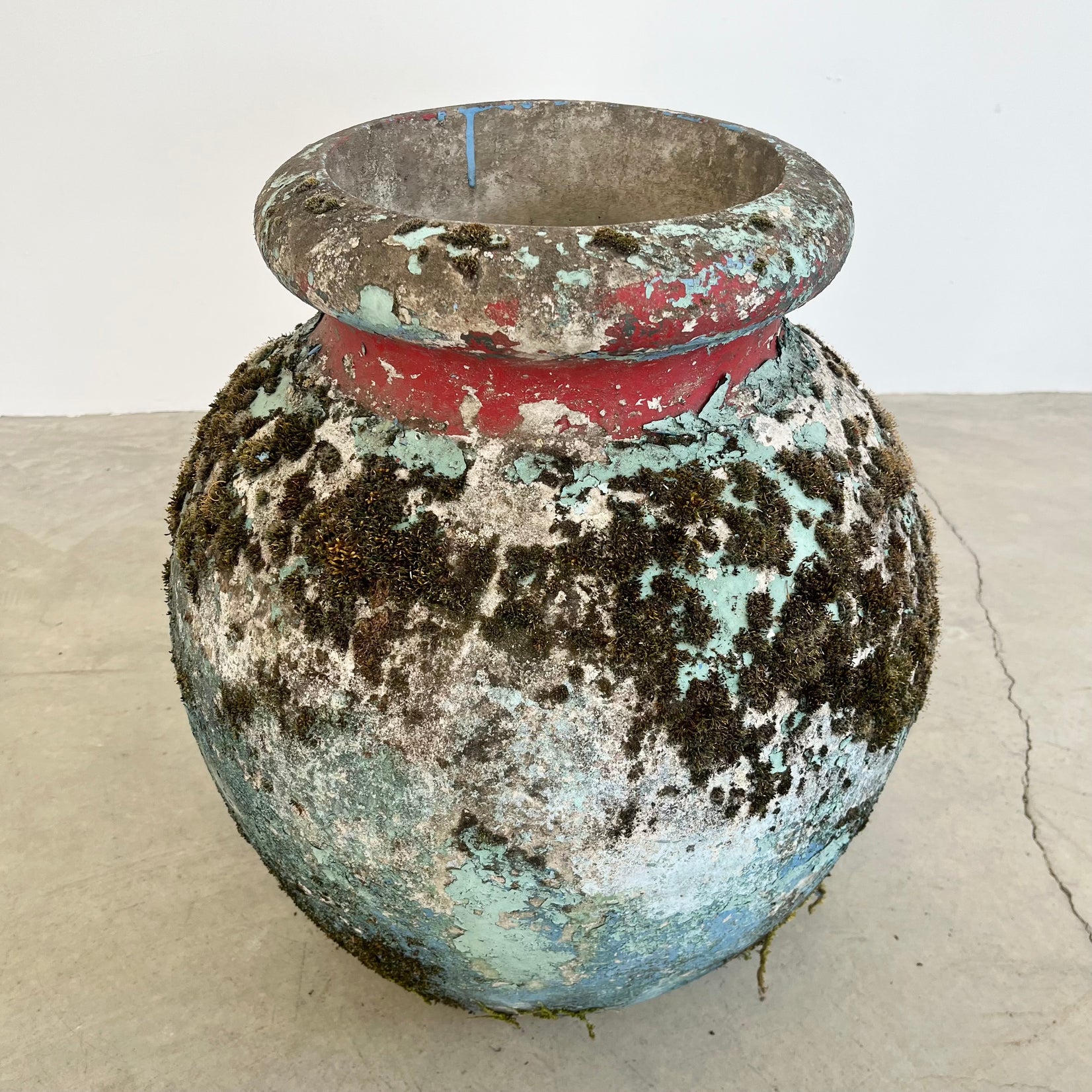 Willy Guhl Olive Jar Planter, 1960s Switzerland