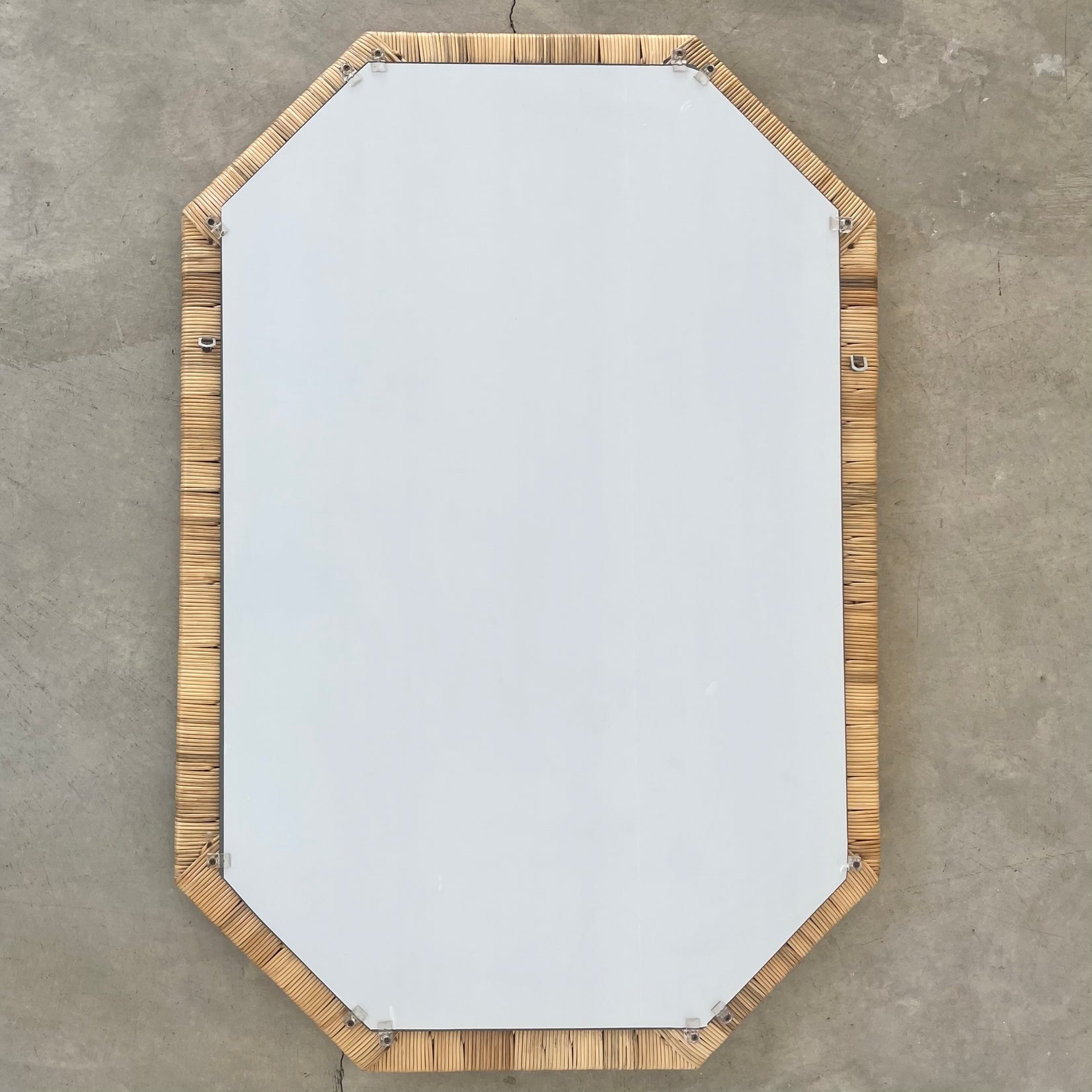 Rattan Mirror