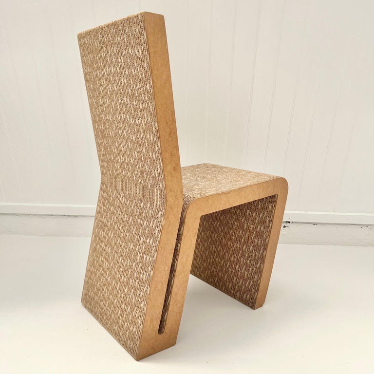 Vitra Frank Gehry "Easy Edges" Side Chair, 1970s