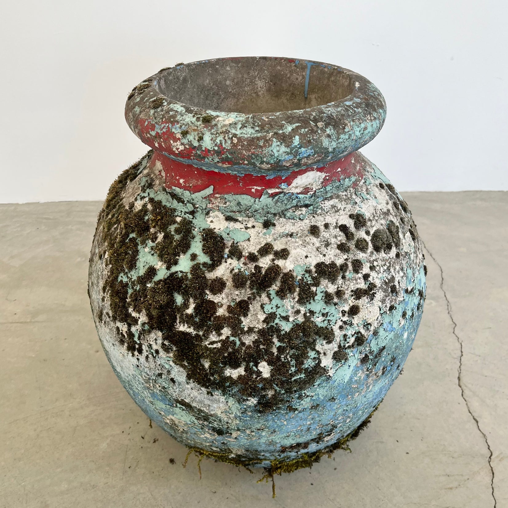 Willy Guhl Olive Jar Planter, 1960s Switzerland