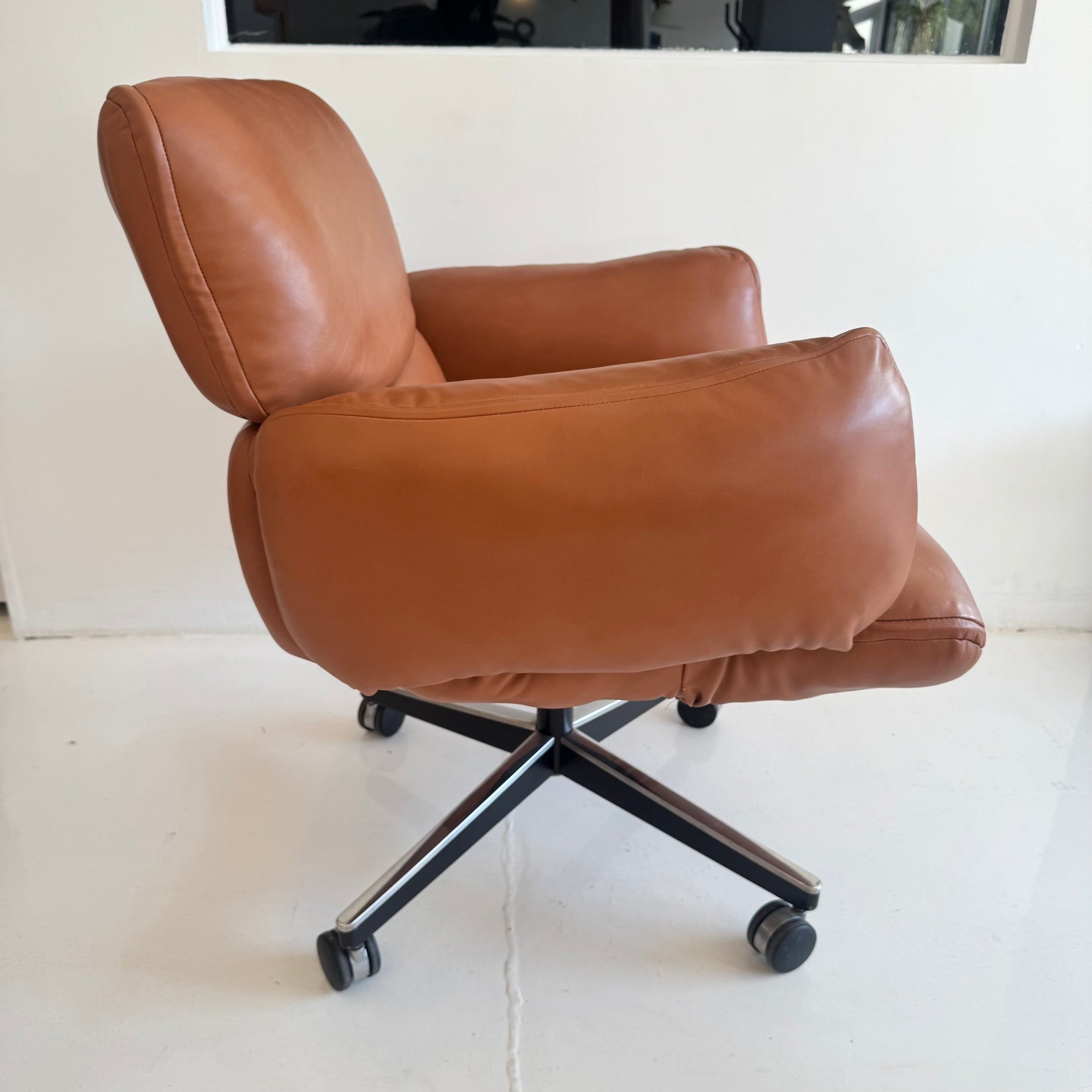 Saddle Leather Desk Chair