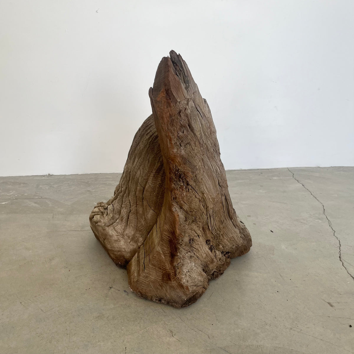 Hand Carved Wood Spirit Sculpture