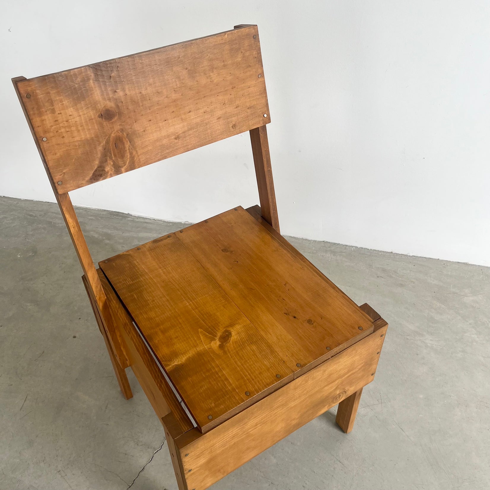Enzo Mari Wood Chair