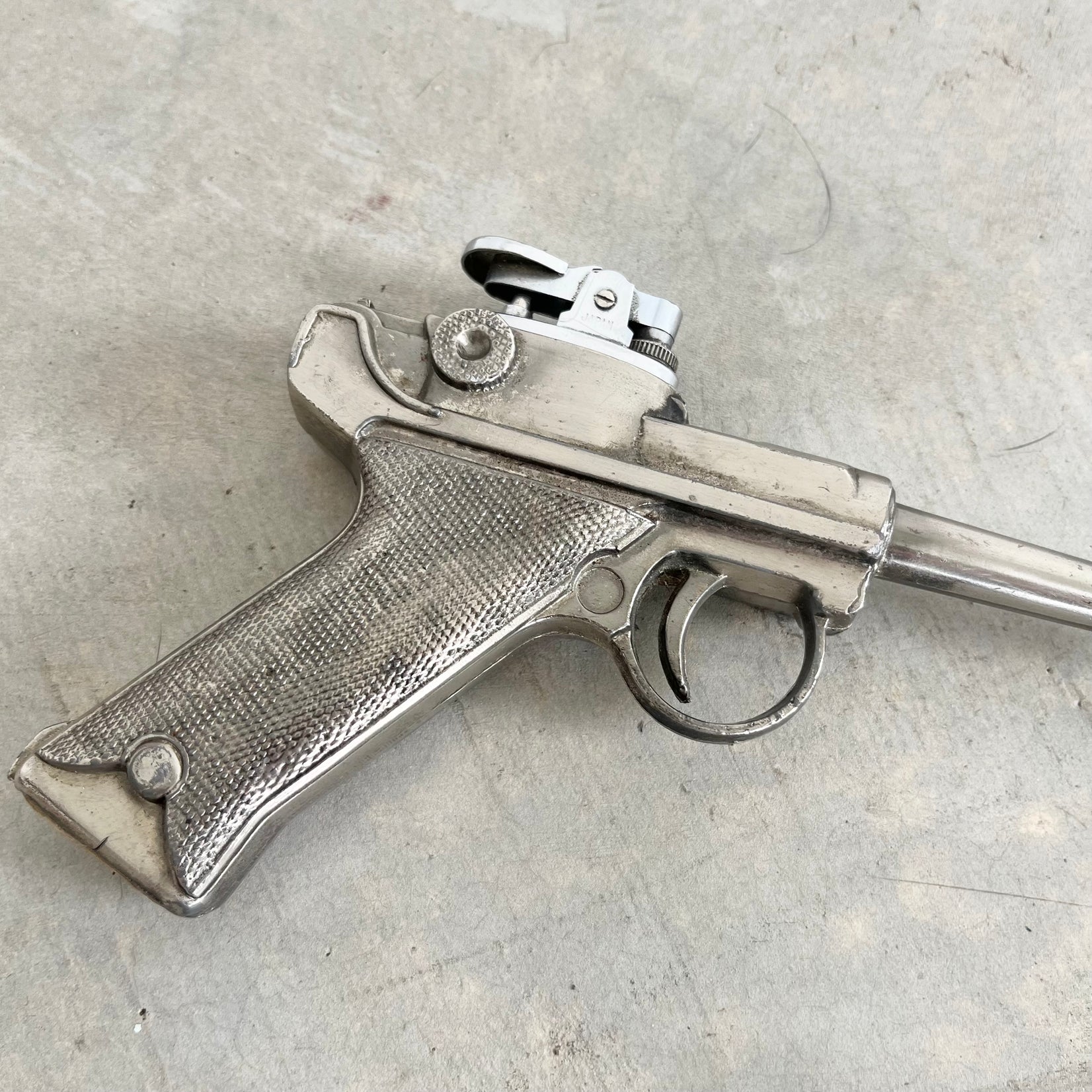 Luger Gun Table Lighter