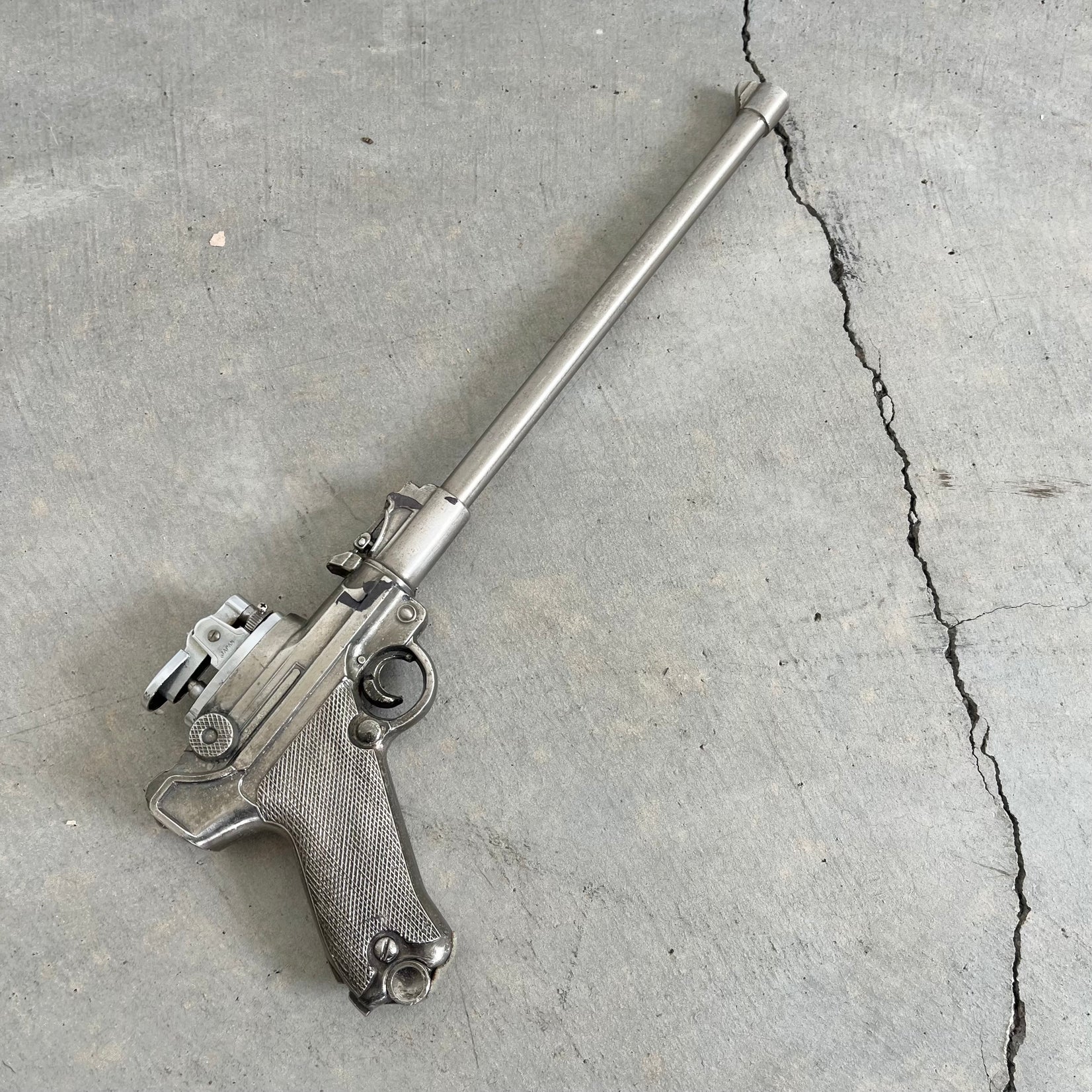 Luger Pistol Table Lighter
