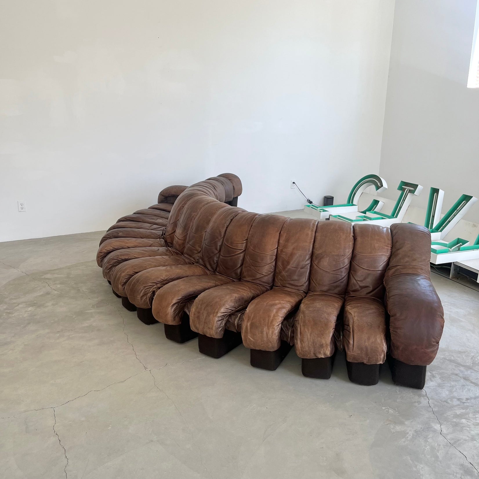De Sede DS-600 Non-Stop Sofa with 16 Elements
