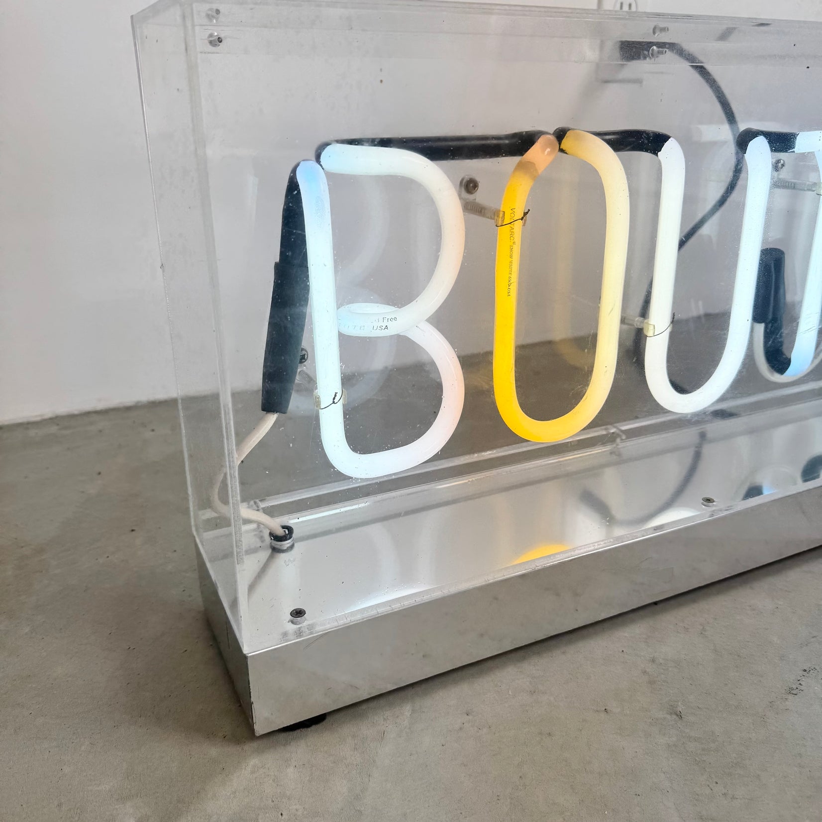 Neon Boutique Sign