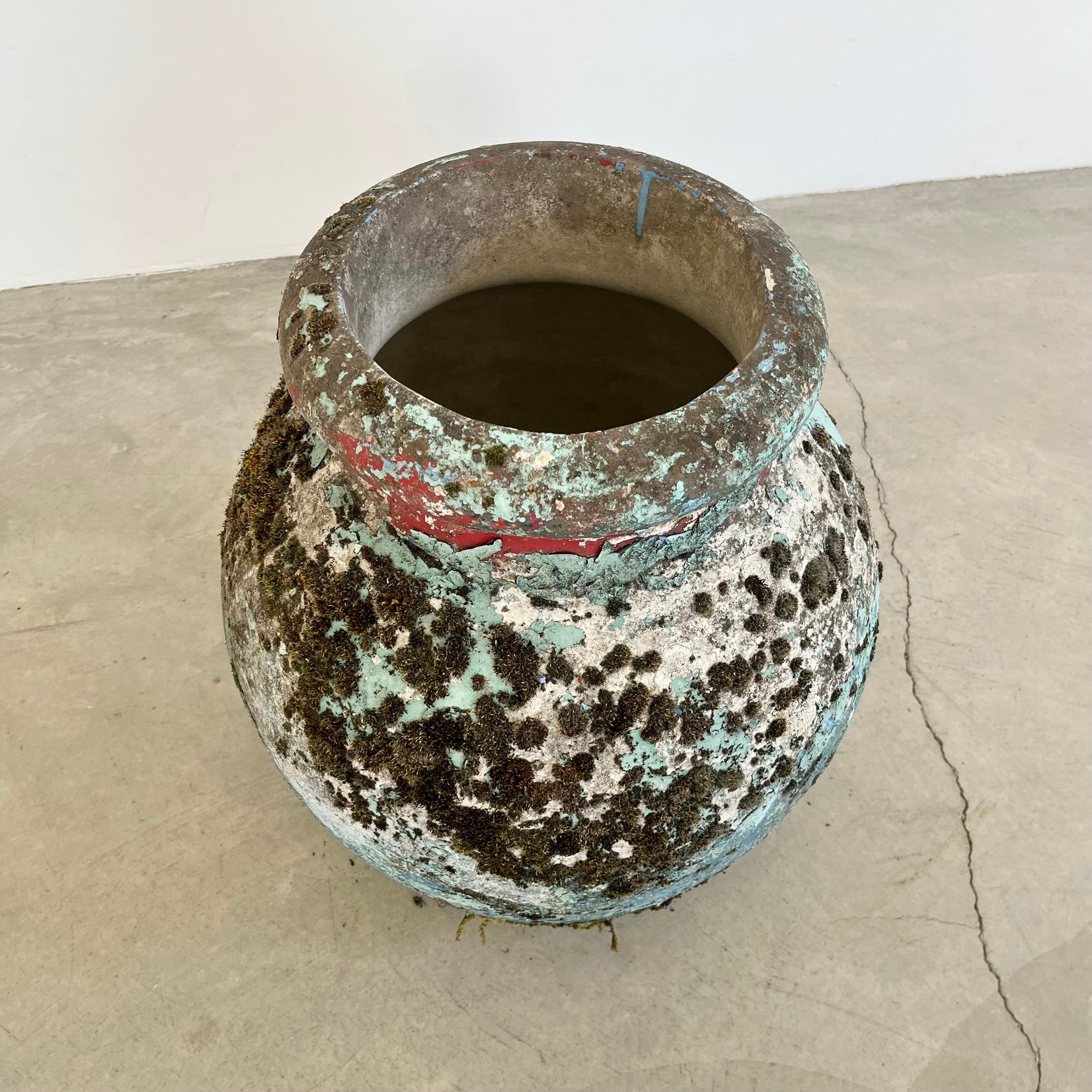 Willy Guhl Olive Jar Planter, 1960s Switzerland