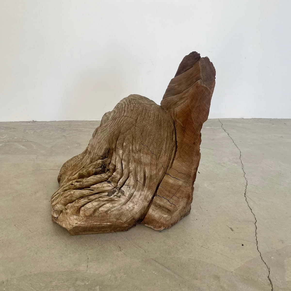 Hand Carved Wood Spirit Sculpture