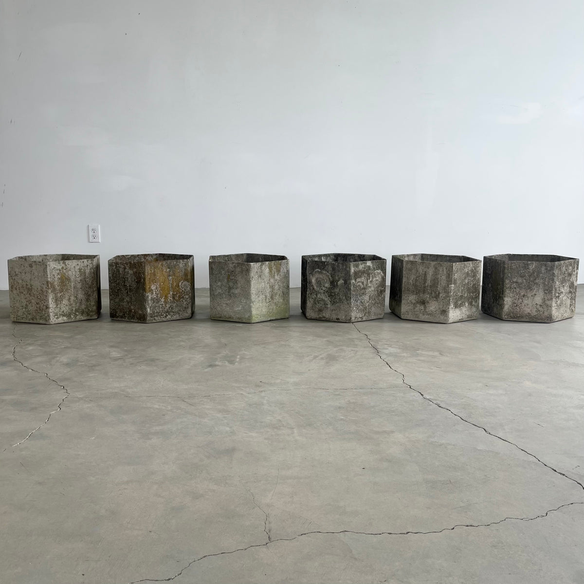 Hexagonal Fibercement Planters
