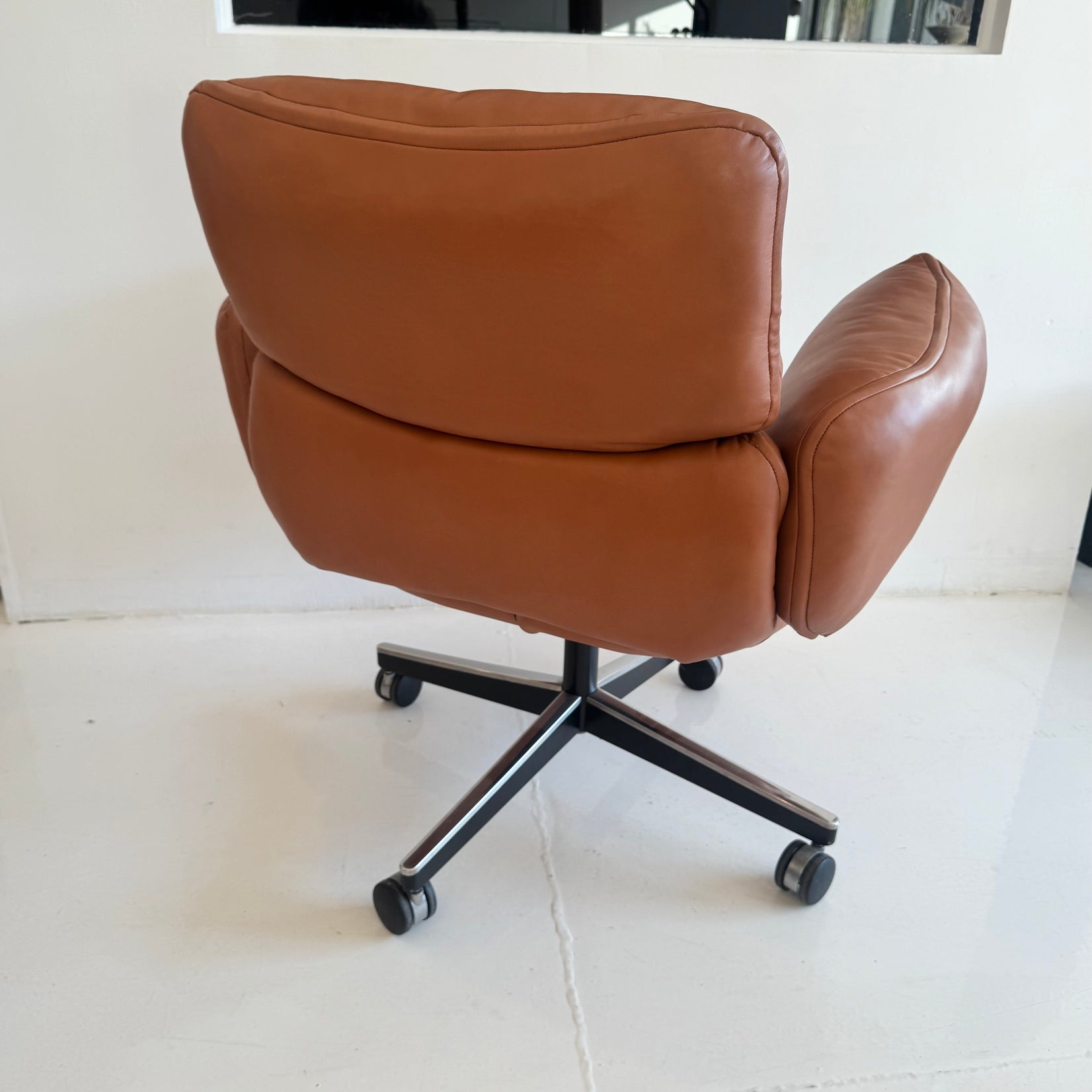 Saddle Leather Desk Chair