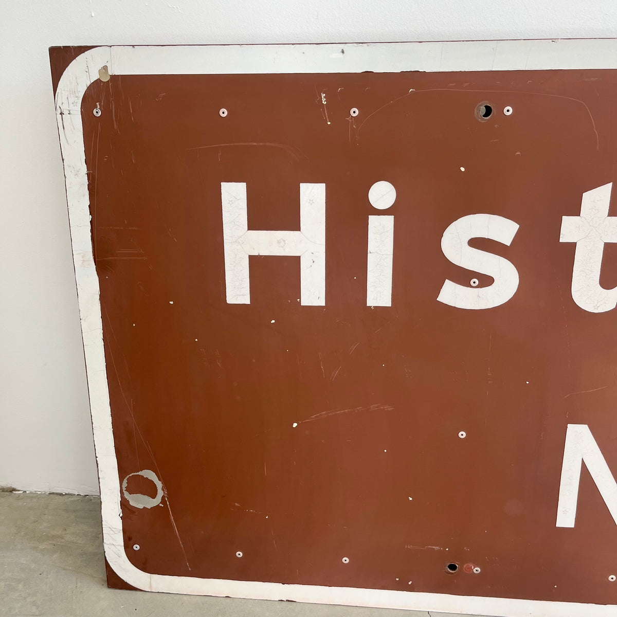 Historic Route 66 “Next Right” Highway Sign