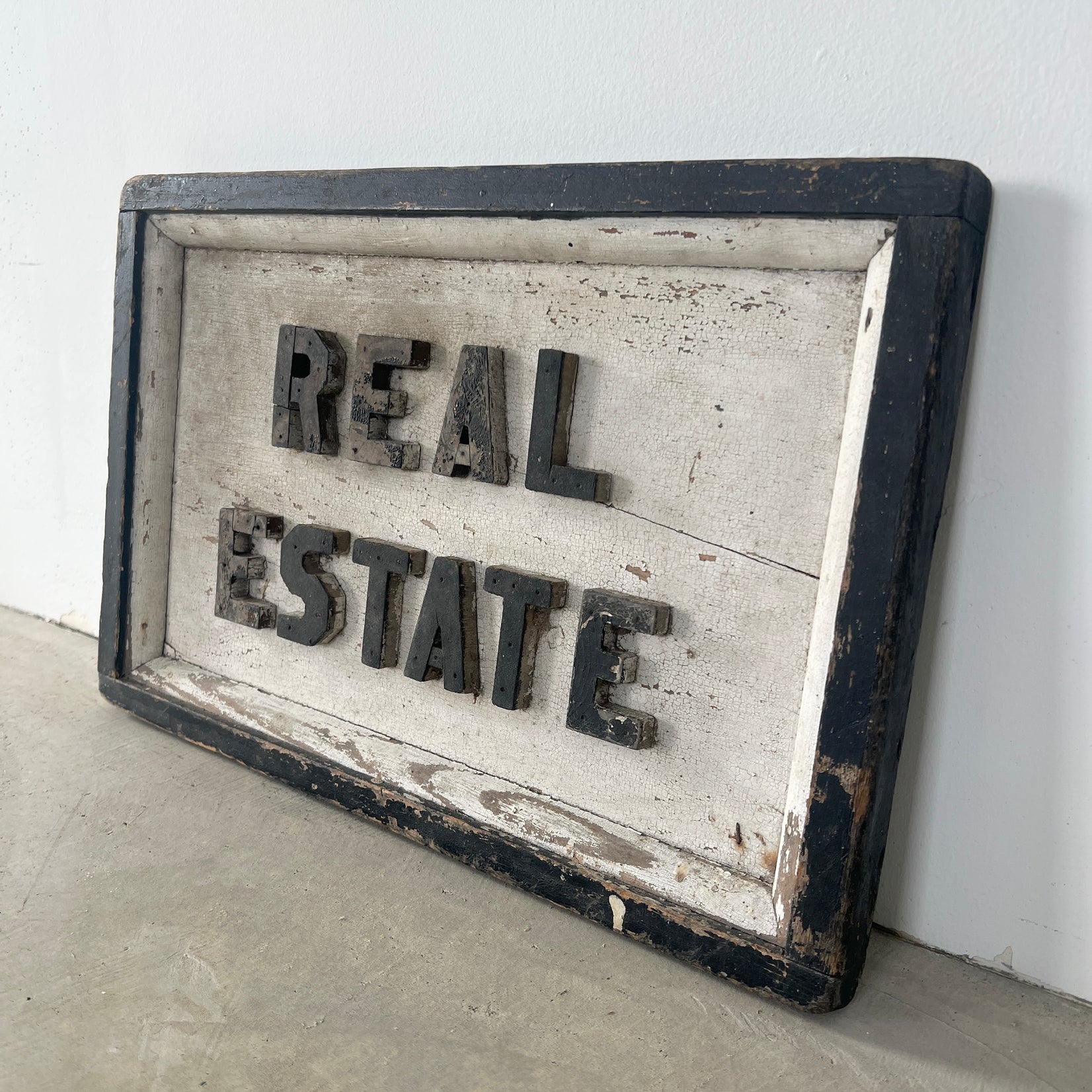 Double Sided Wood Real Estate Sign