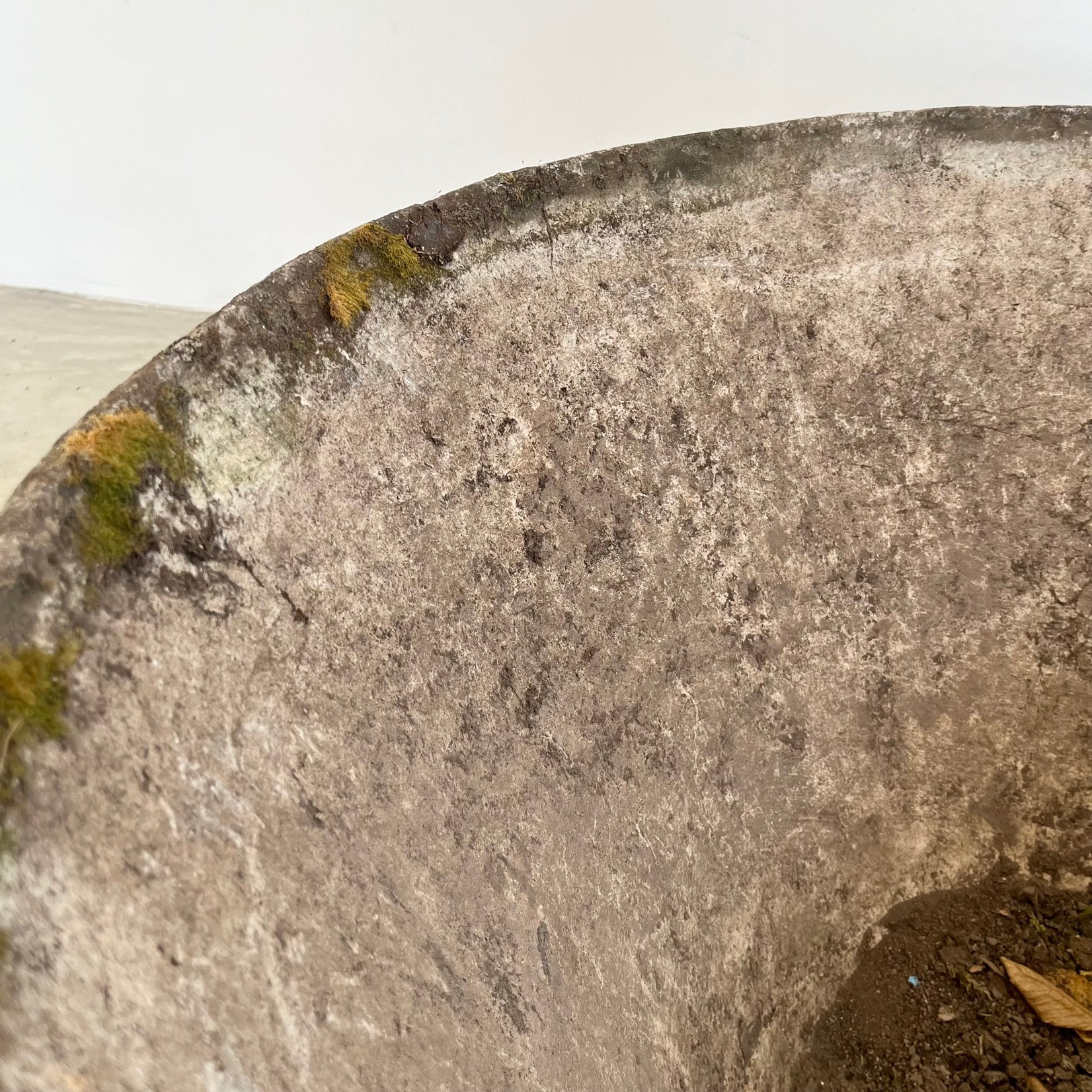 Willy Guhl Concrete Cone Flower Pot, 1960s Switzerland