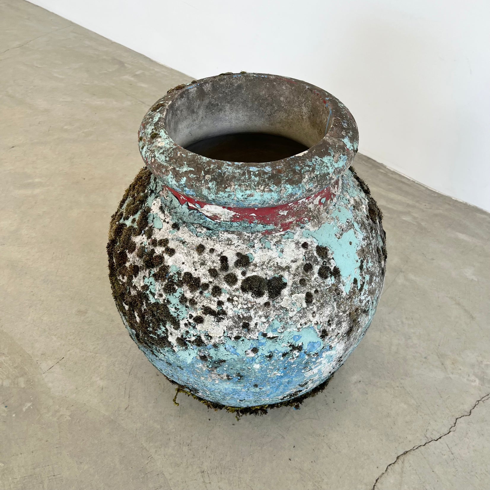 Willy Guhl Olive Jar Planter, 1960s Switzerland