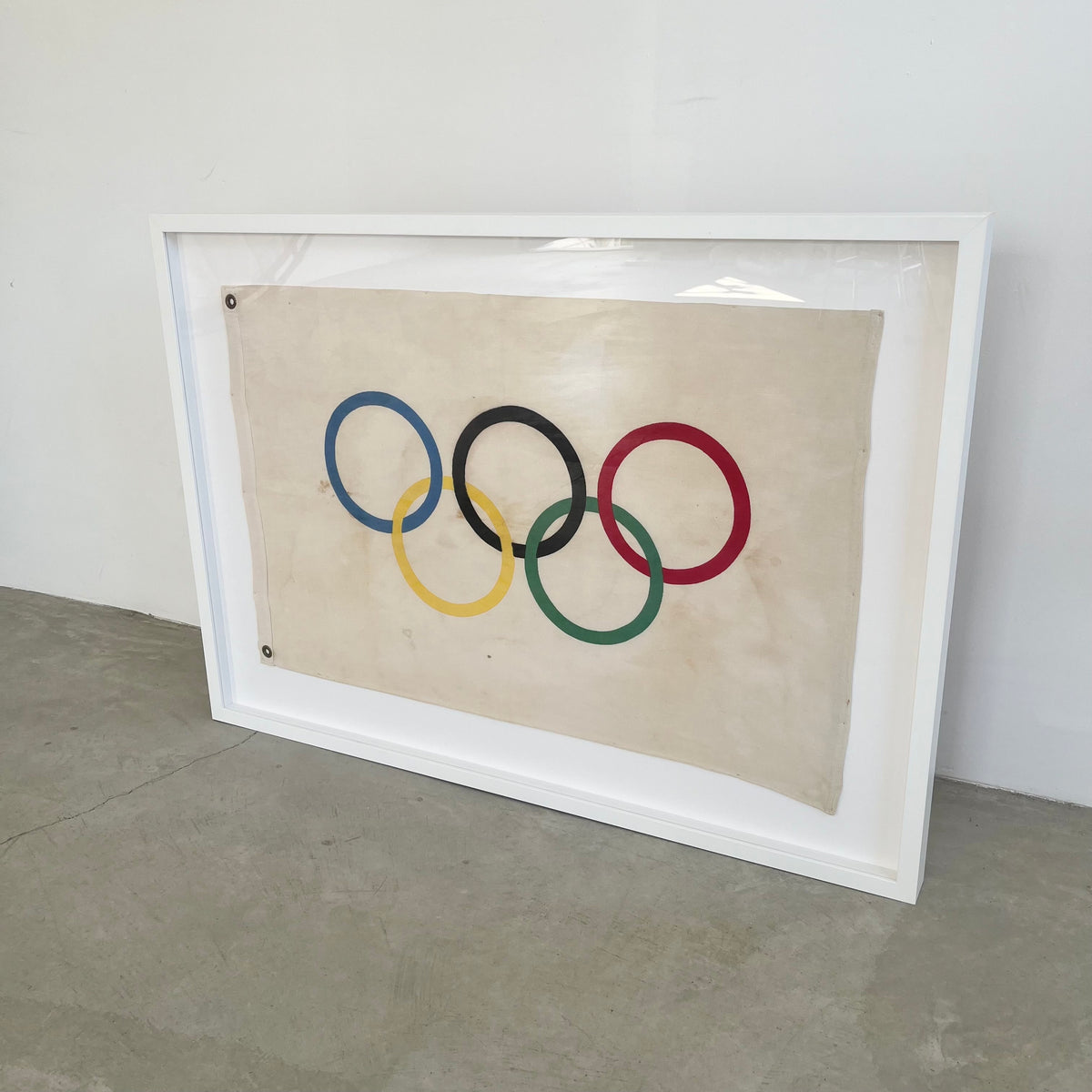 Framed Olympic Flag
