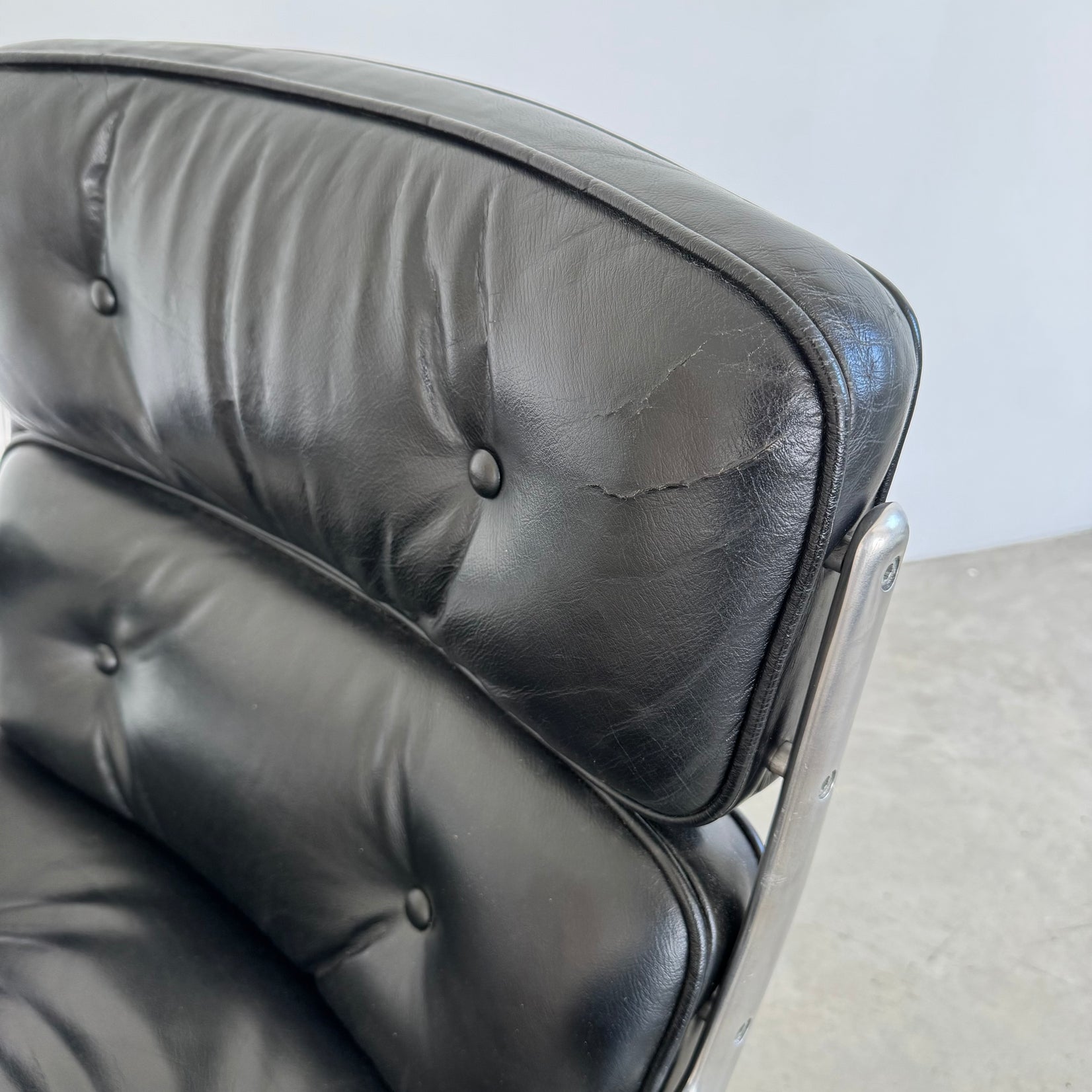 Time Life Chair in Black Leather